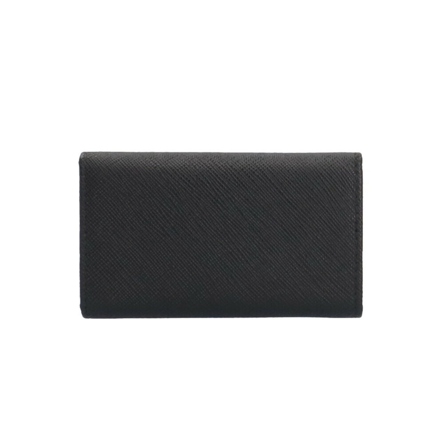 Prada Saffiano Key Case Leather Unisex
