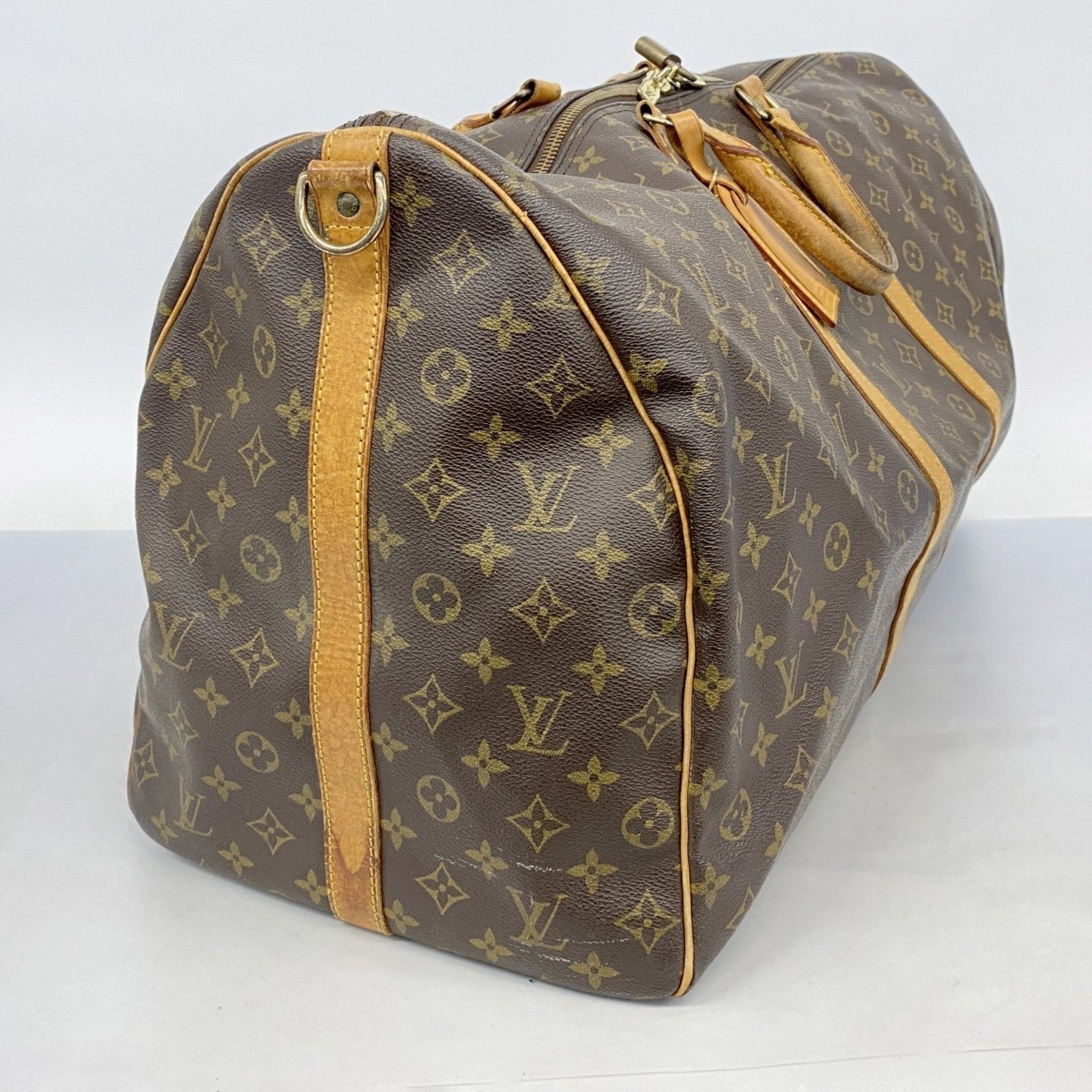 Louis Vuitton Monogram Keepall Bandouliere 60 Boston Bag Men's and