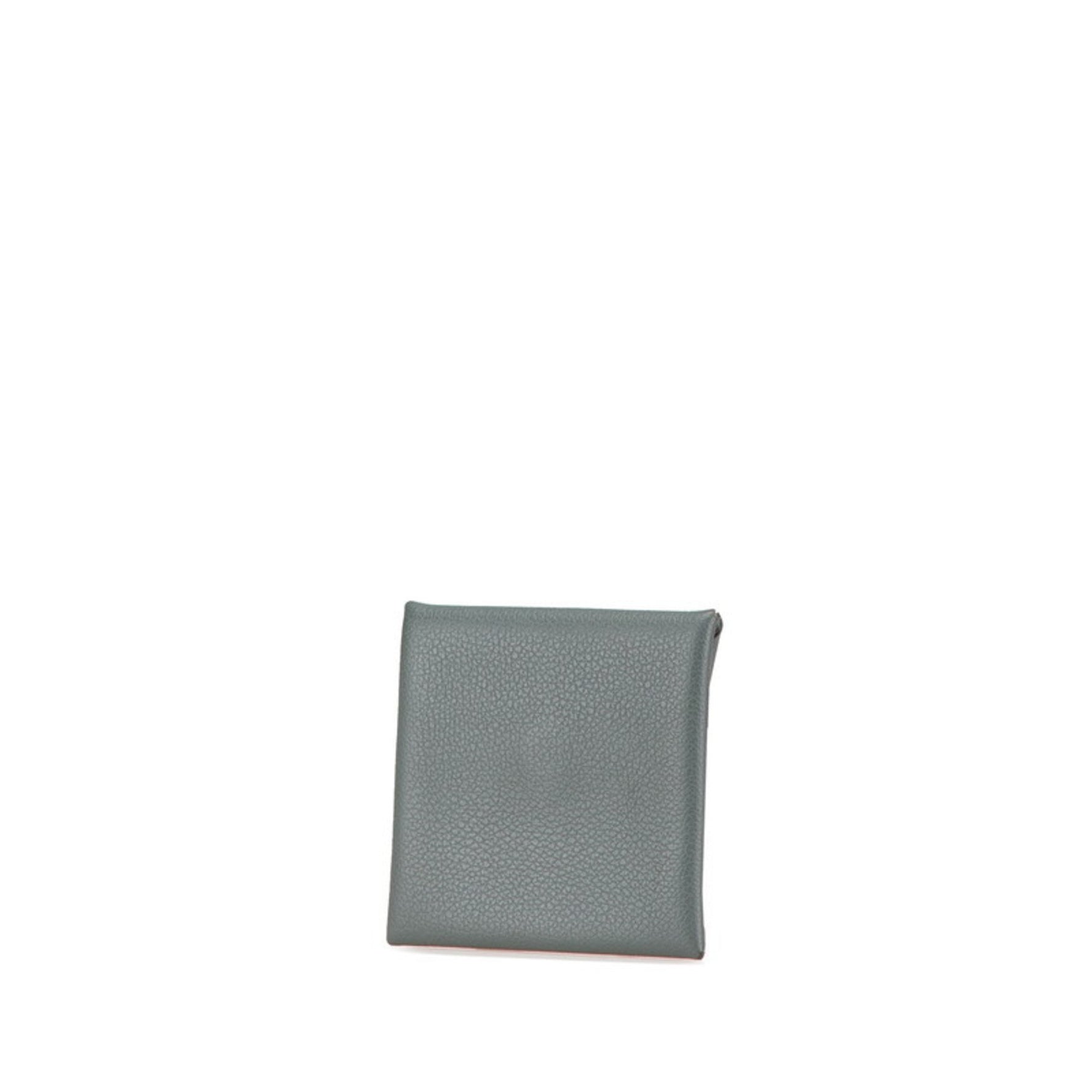 Hermes Bastia Coin Case Grey Evercolor