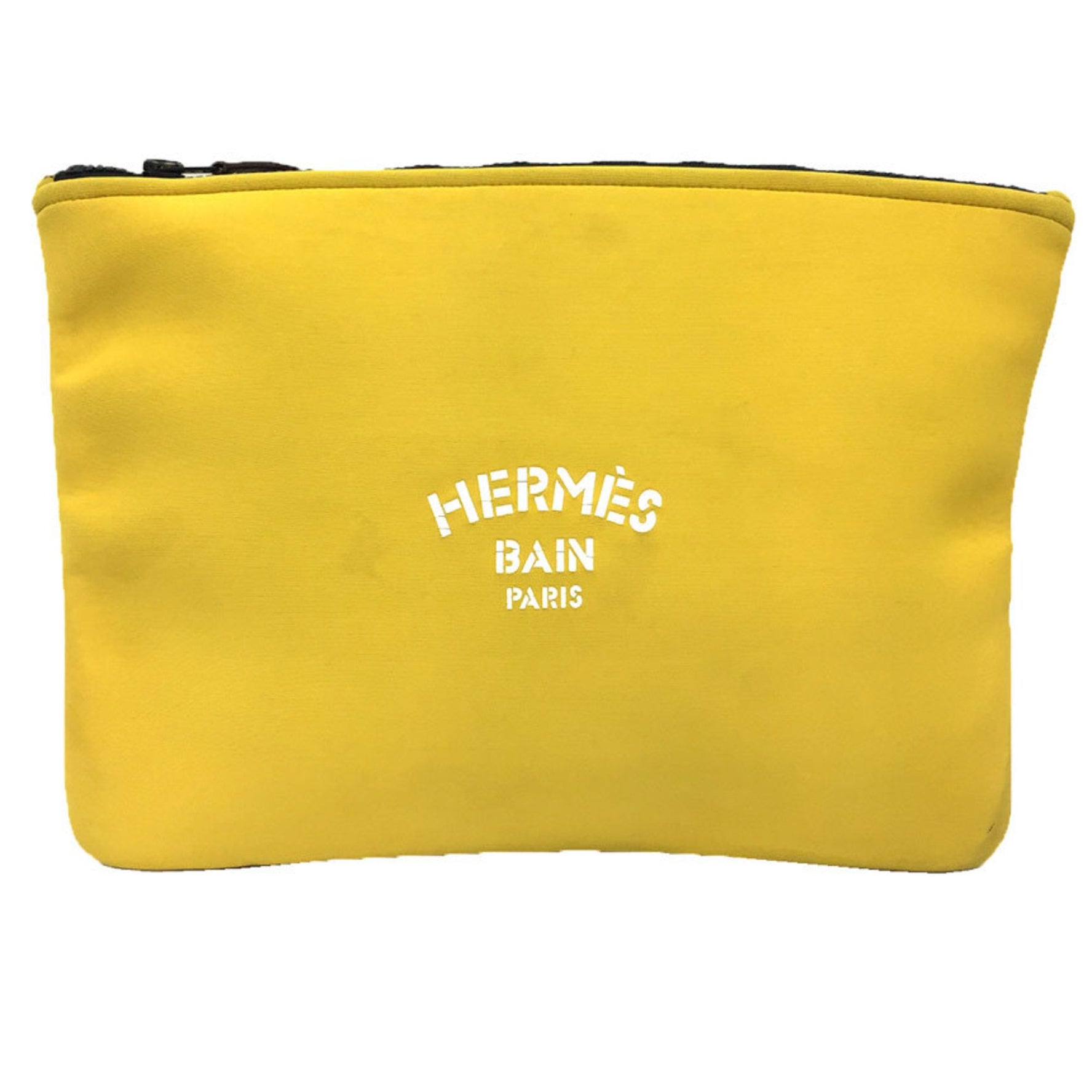 HERMES Trousse Flat Neobain MM Pouch Clutch Bag in Unisex