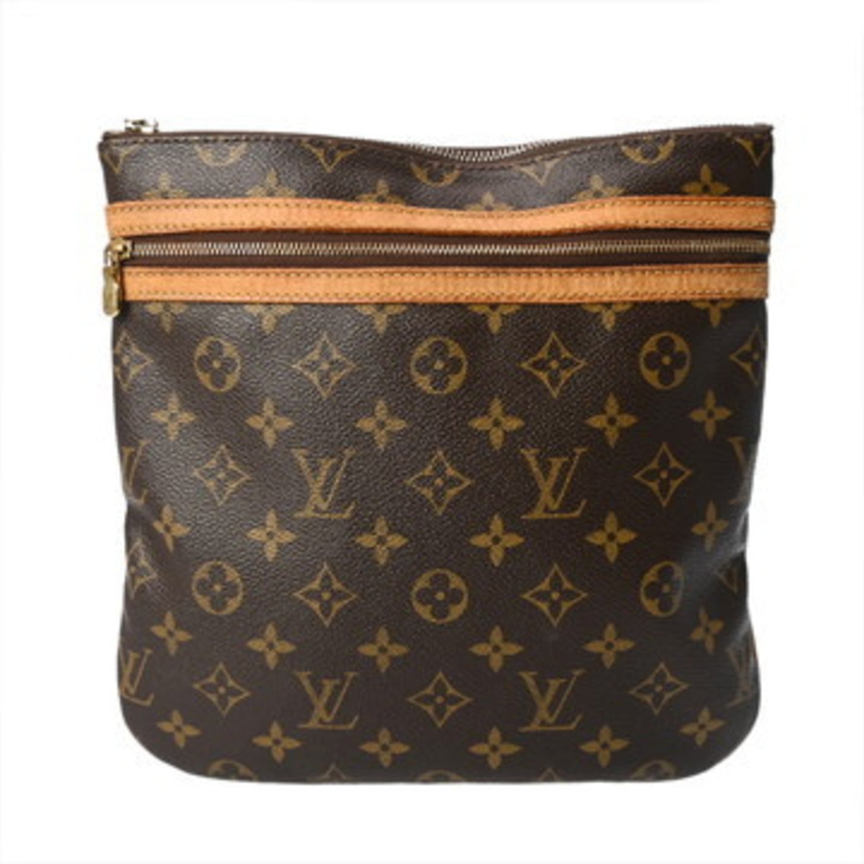 LOUIS VUITTON Monogram Pochette Bosphore Men's/Women's Canvas Shoulder Bag, B-Rank, Pre-Owned, Ginzo