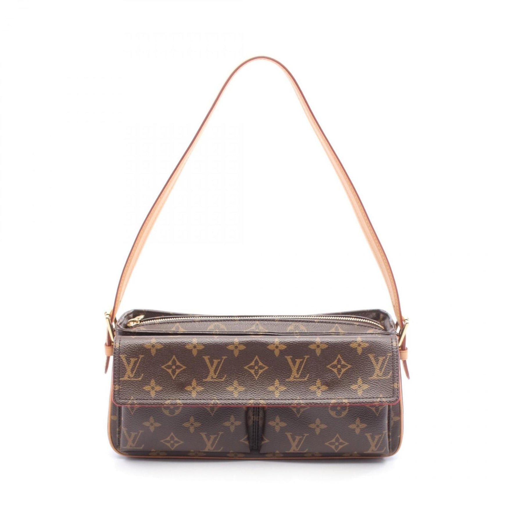 Louis Vuitton Viva Cite MM Monogram Shoulder Bag, Coated Canvas and Leather