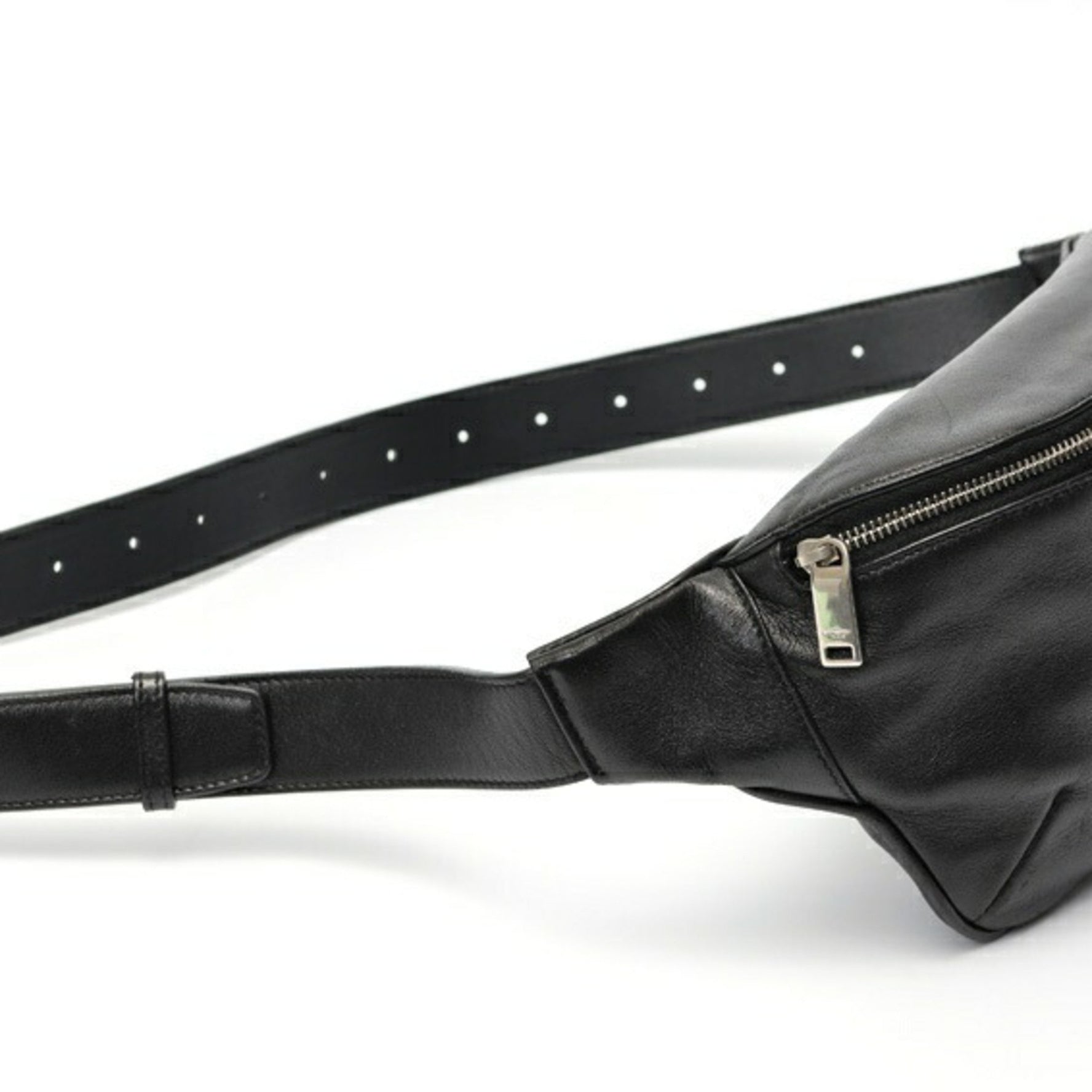 Saint Laurent Classic Monogram Belt Bag Leather