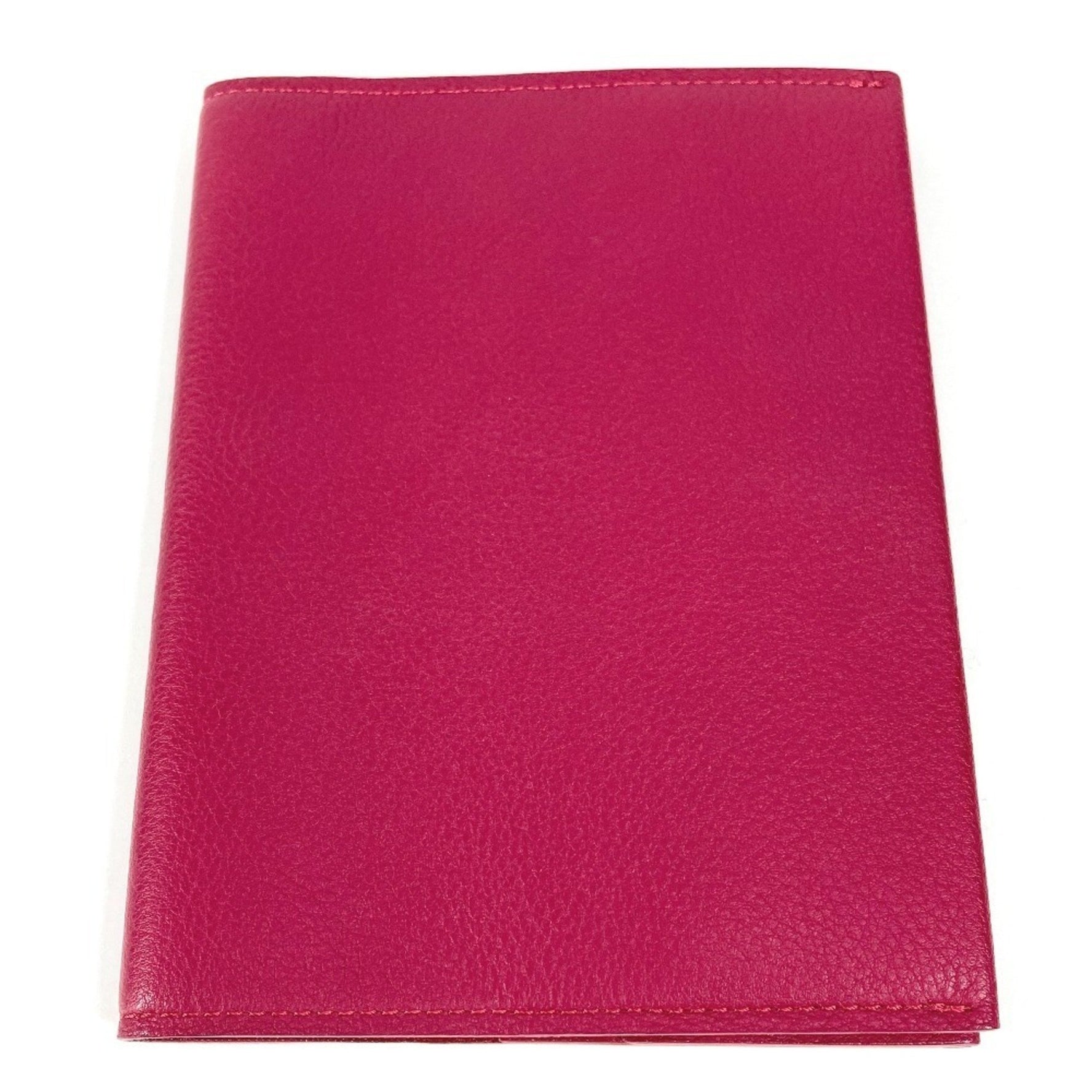 Louis Vuitton Logo Book Cover Stationery Case Notebook Leather Men's