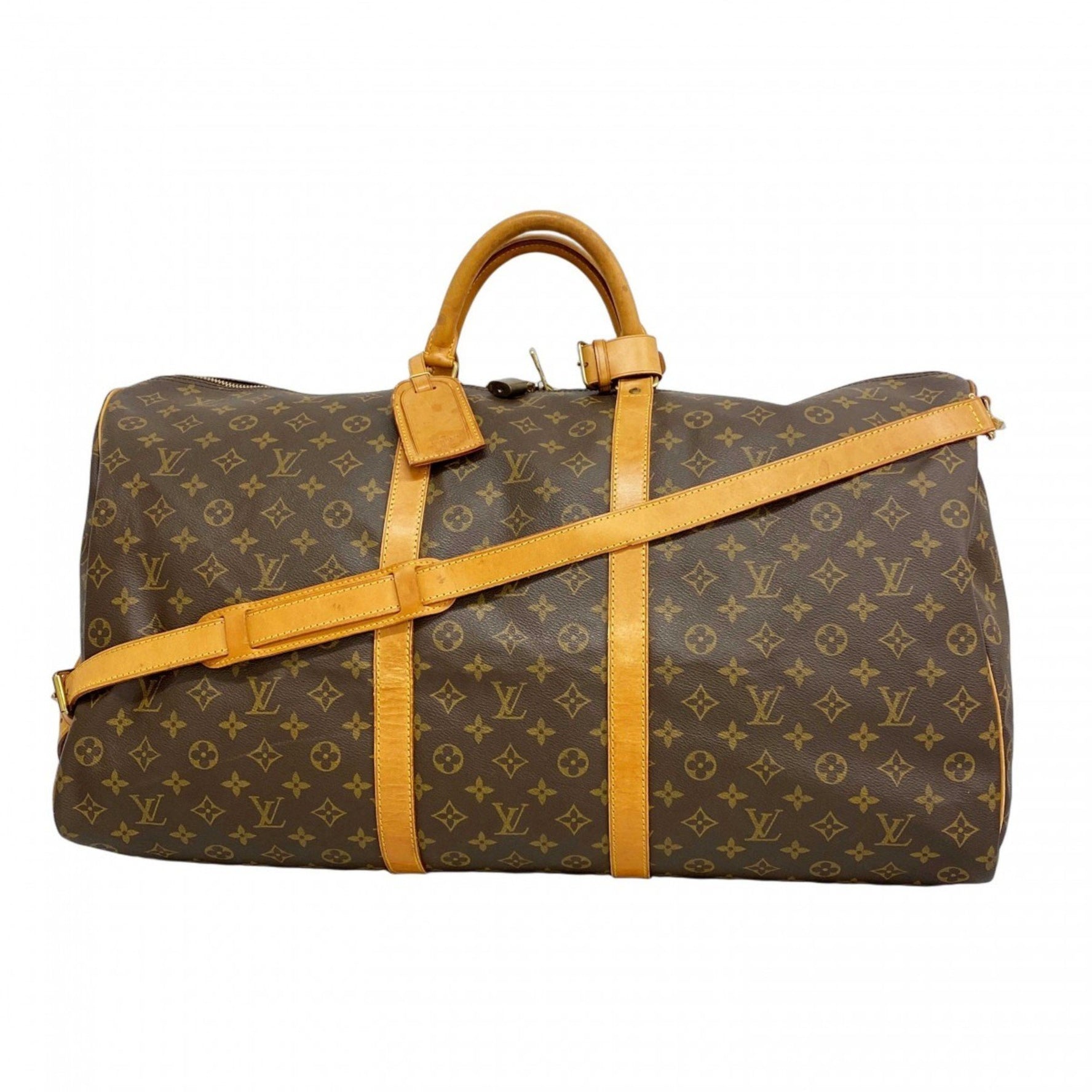 Louis Vuitton Monogram Keepall Bandouliere 60 Boston Bag Men's/Women's