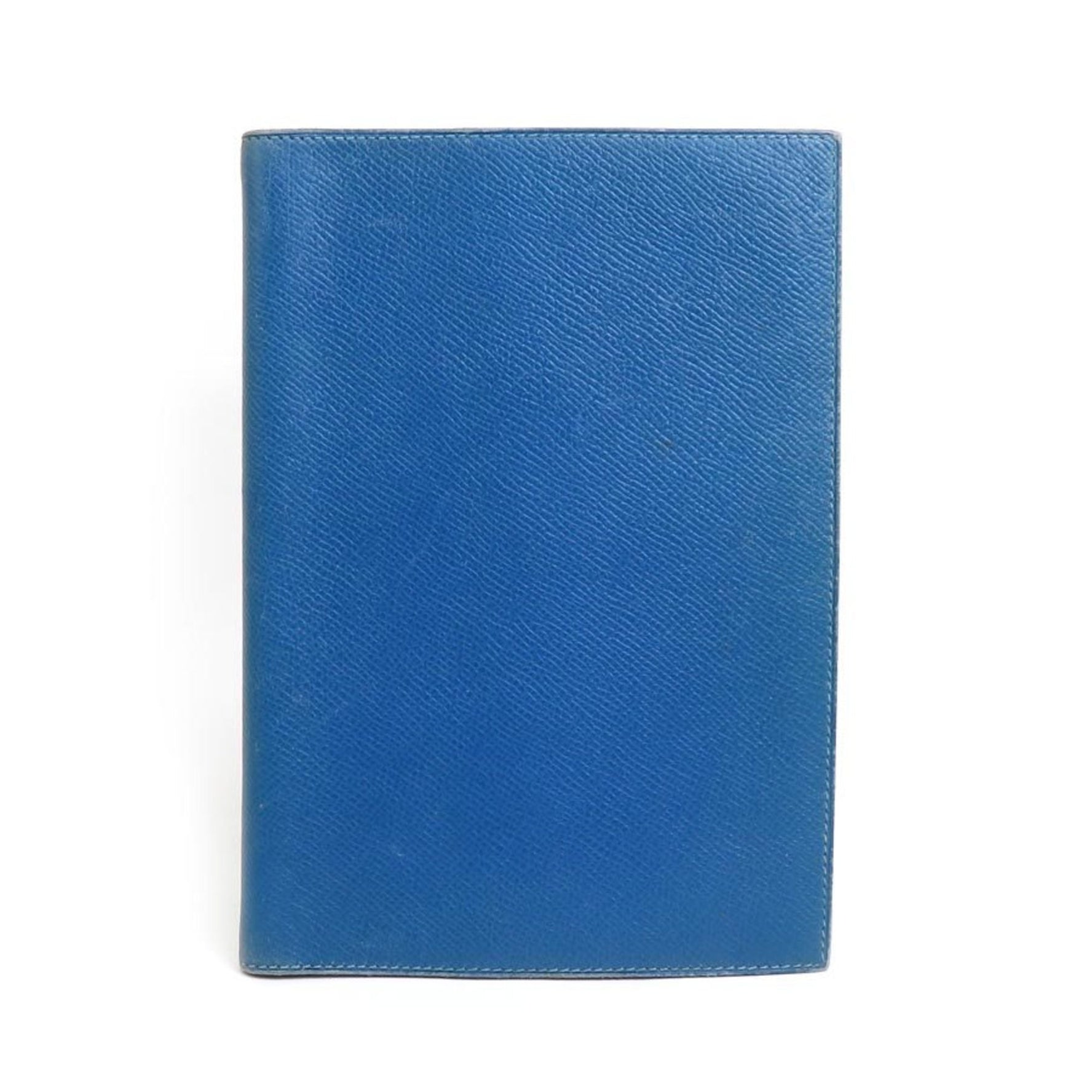 Hermes notebook cover leather men's