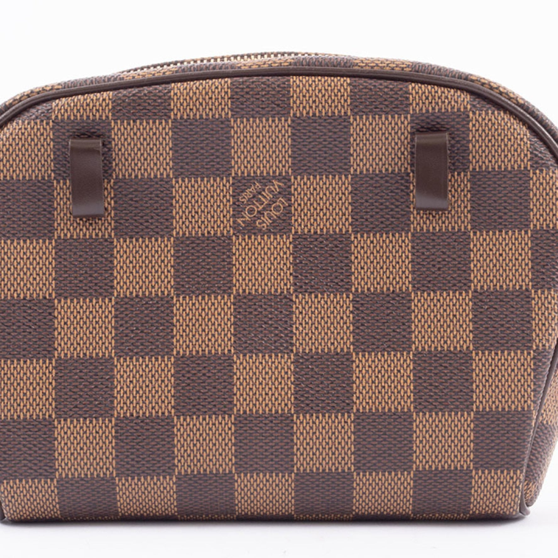 Louis Vuitton Pochette Ipanema Shoulder Bag Damier Ebene Canvas