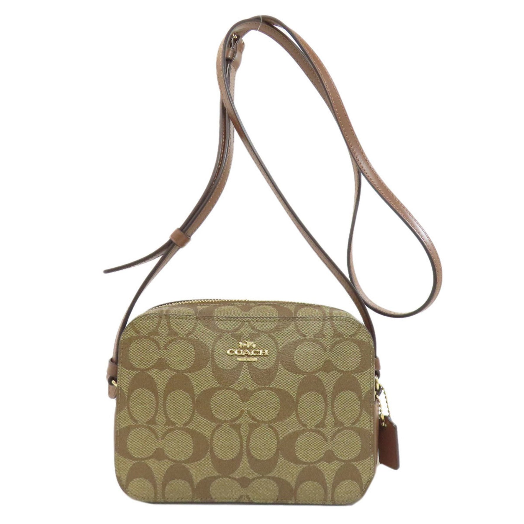 Coach Mini Camera Bag Signature Shoulder