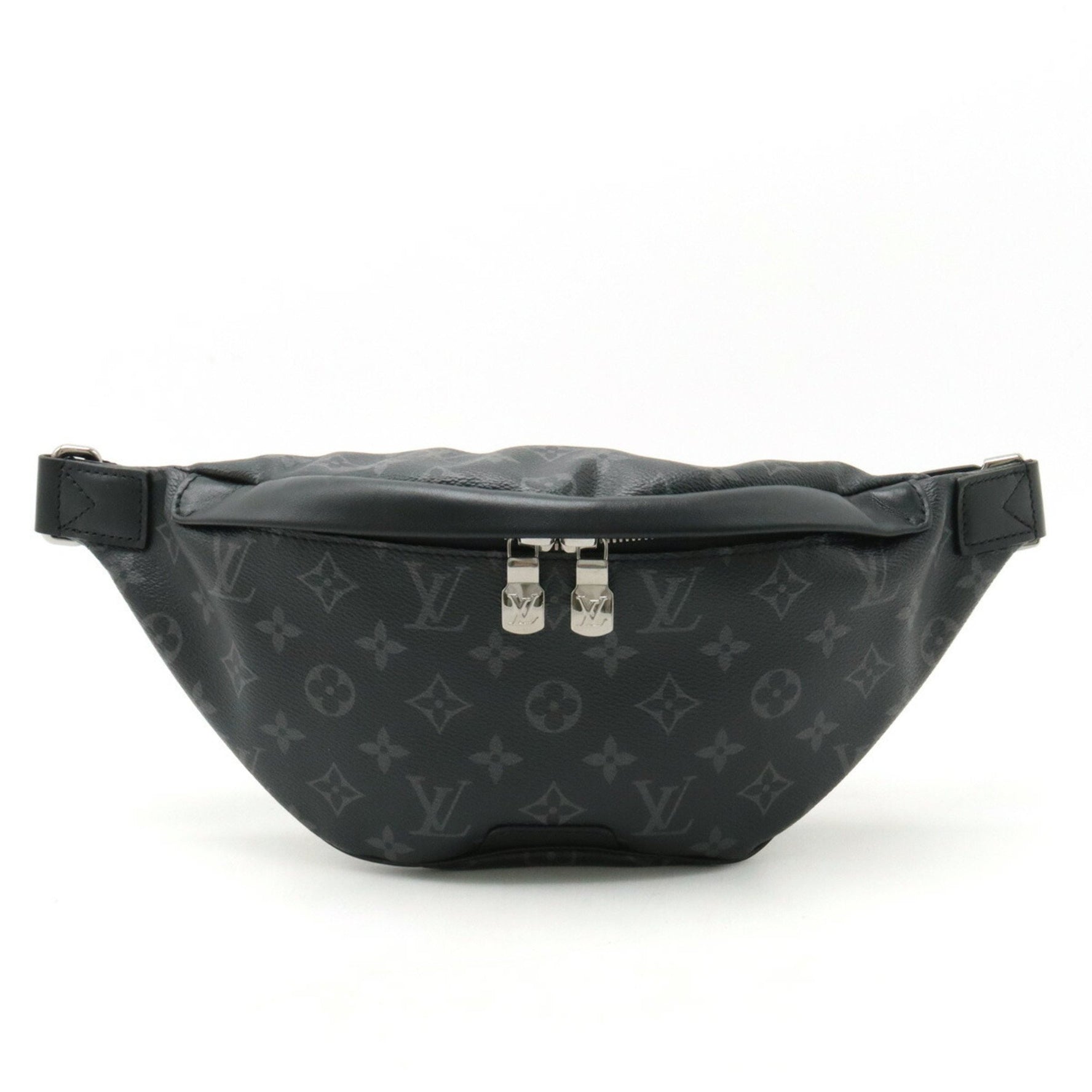 Louis Vuitton Monogram Eclipse Discovery Bum Bag PM Waist Pouch Body