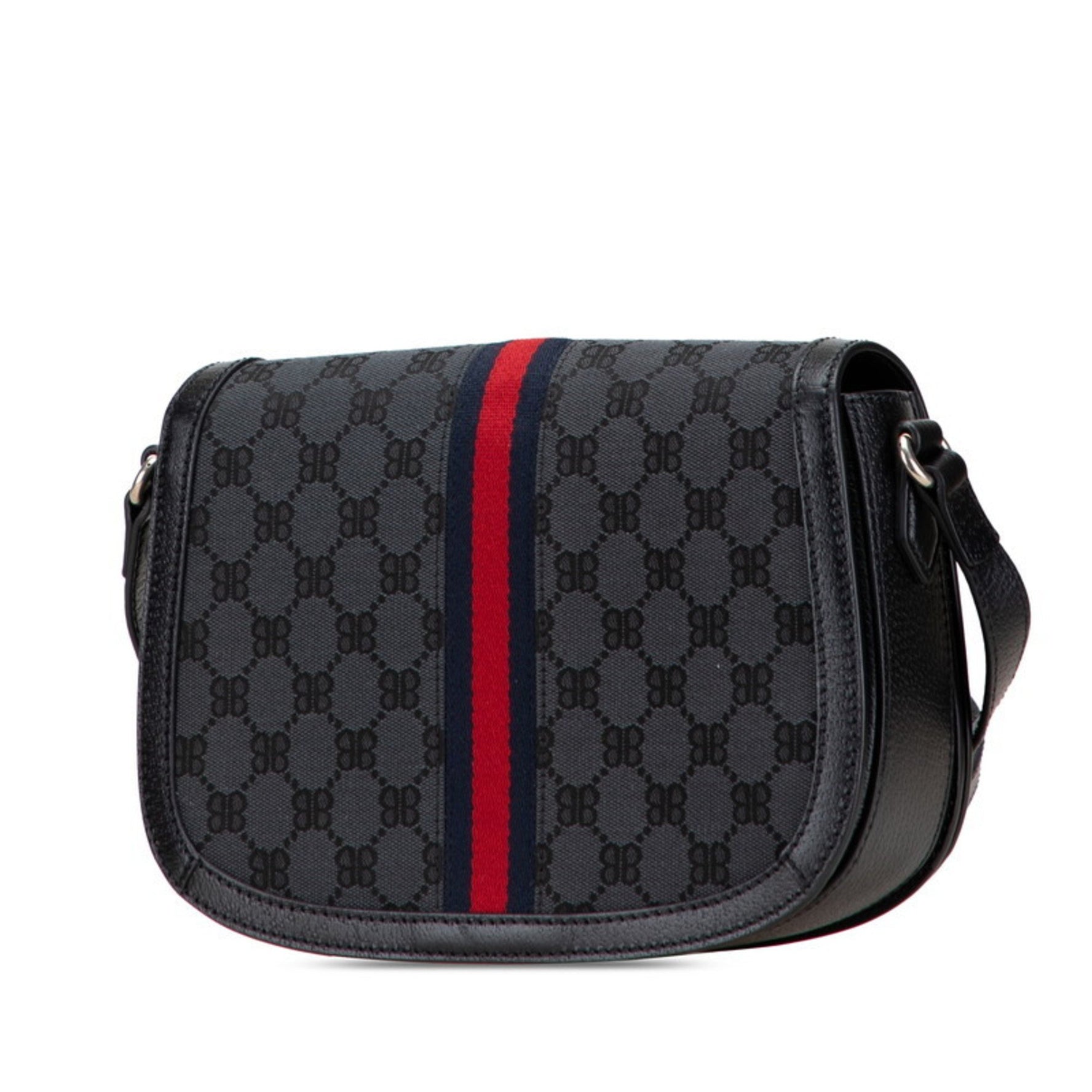 Gucci x Balenciaga The Hacker Project Crossbody Shoulder Bag Canvas and Leather