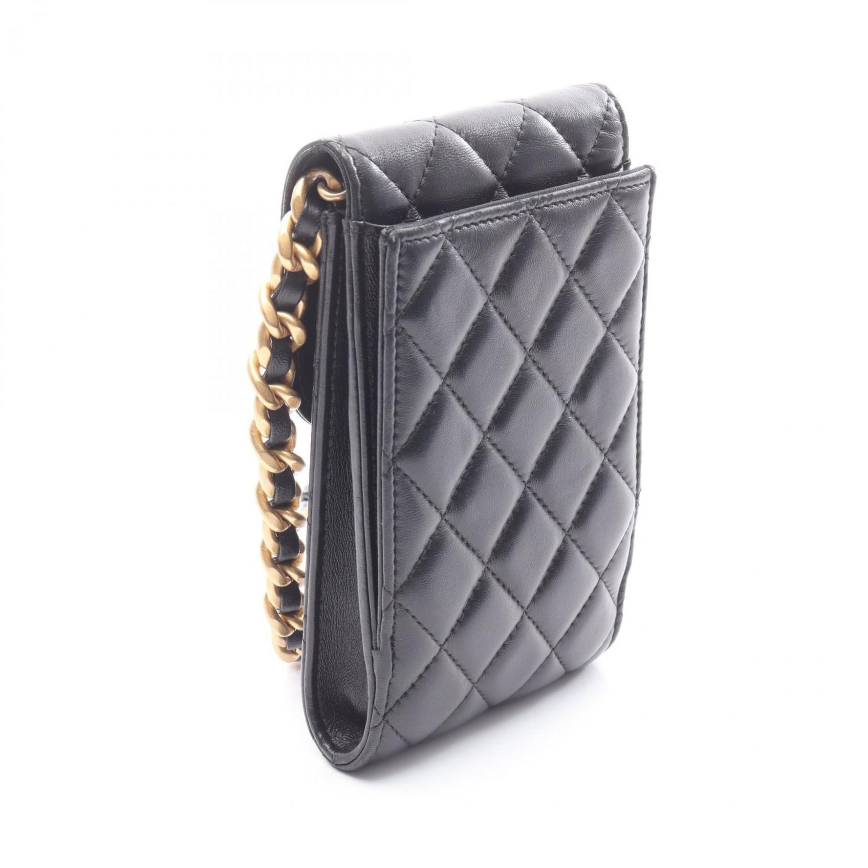 CHANEL Matelasse Shoulder Bag, Leather