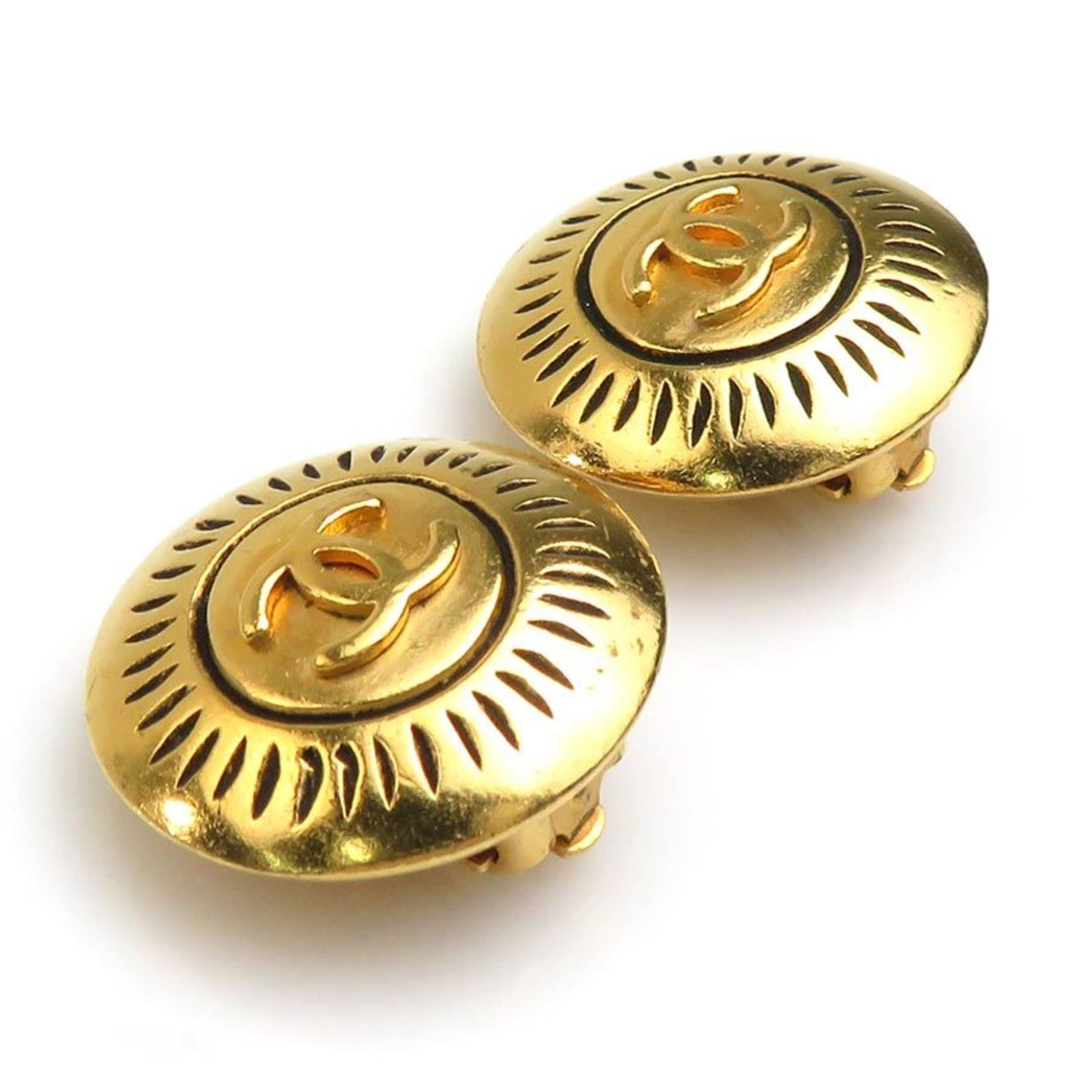 CHANEL Metal Earrings