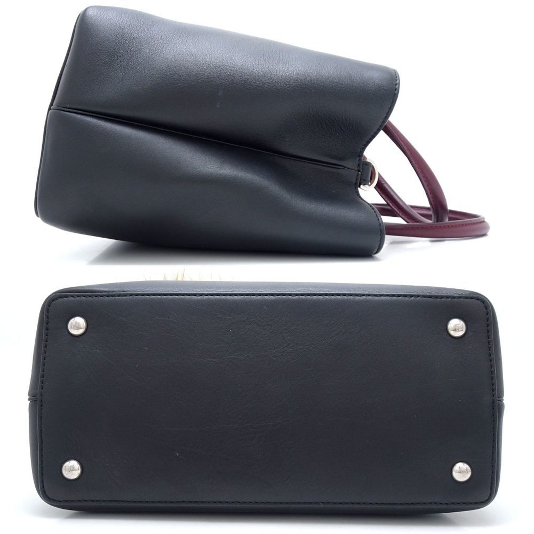 FENDI Petit Toujour Handbag Monster Leather