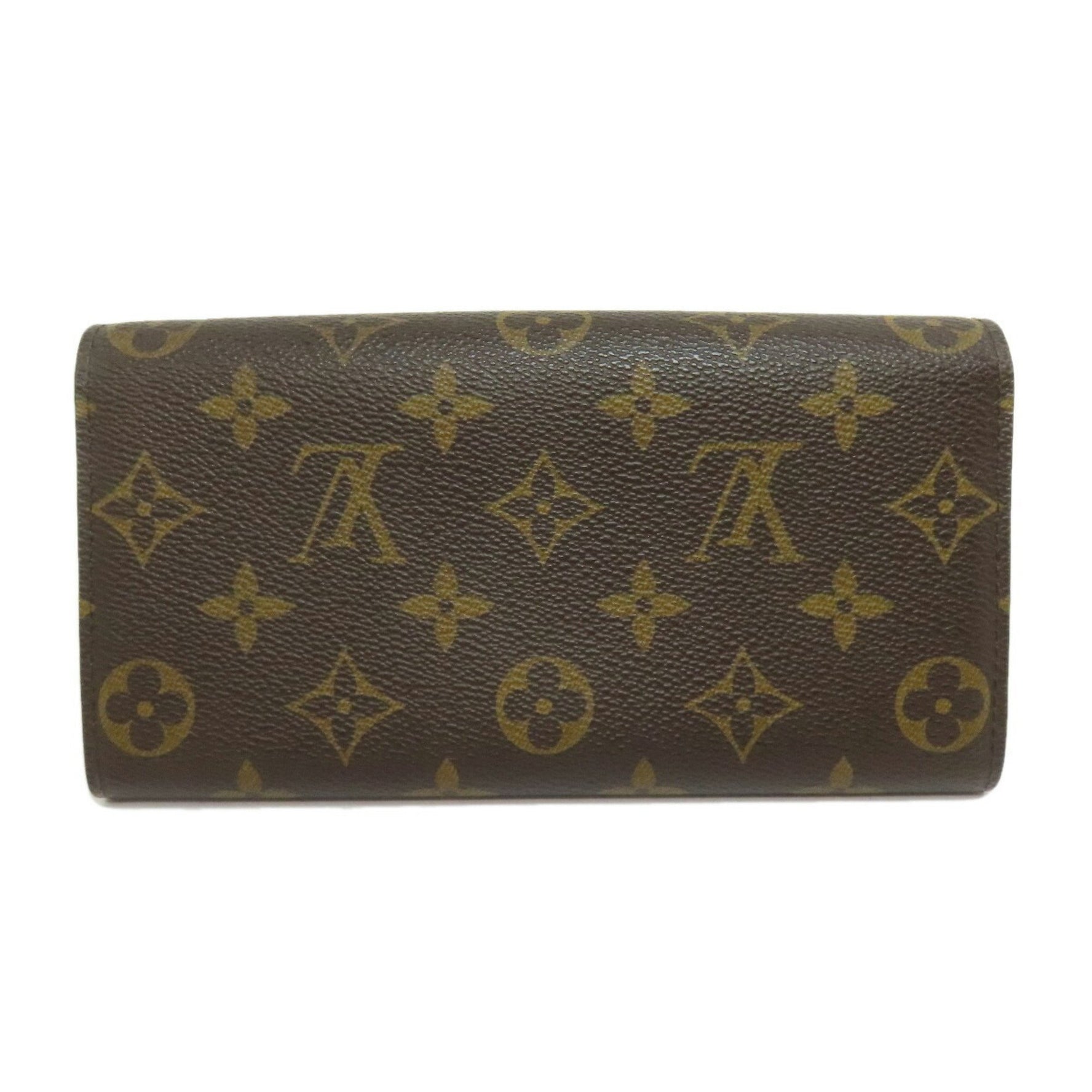 Louis Vuitton Portefeuille Sarah Furli Long Wallet Monogram Canvas LOUIS VUITTON