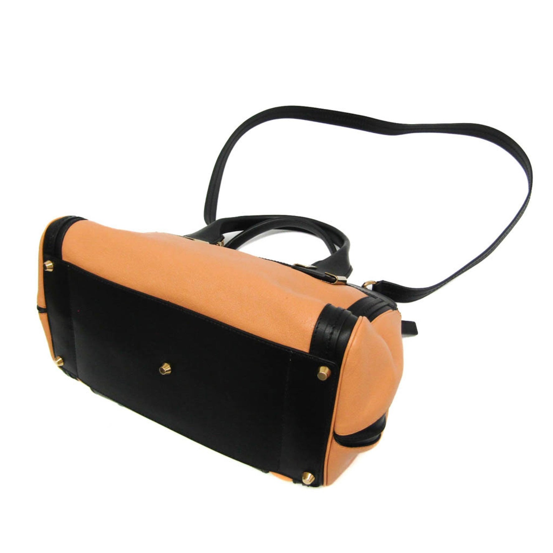 Chloé Little Alice Leather Handbag,Shoulder Bag Black,Camel