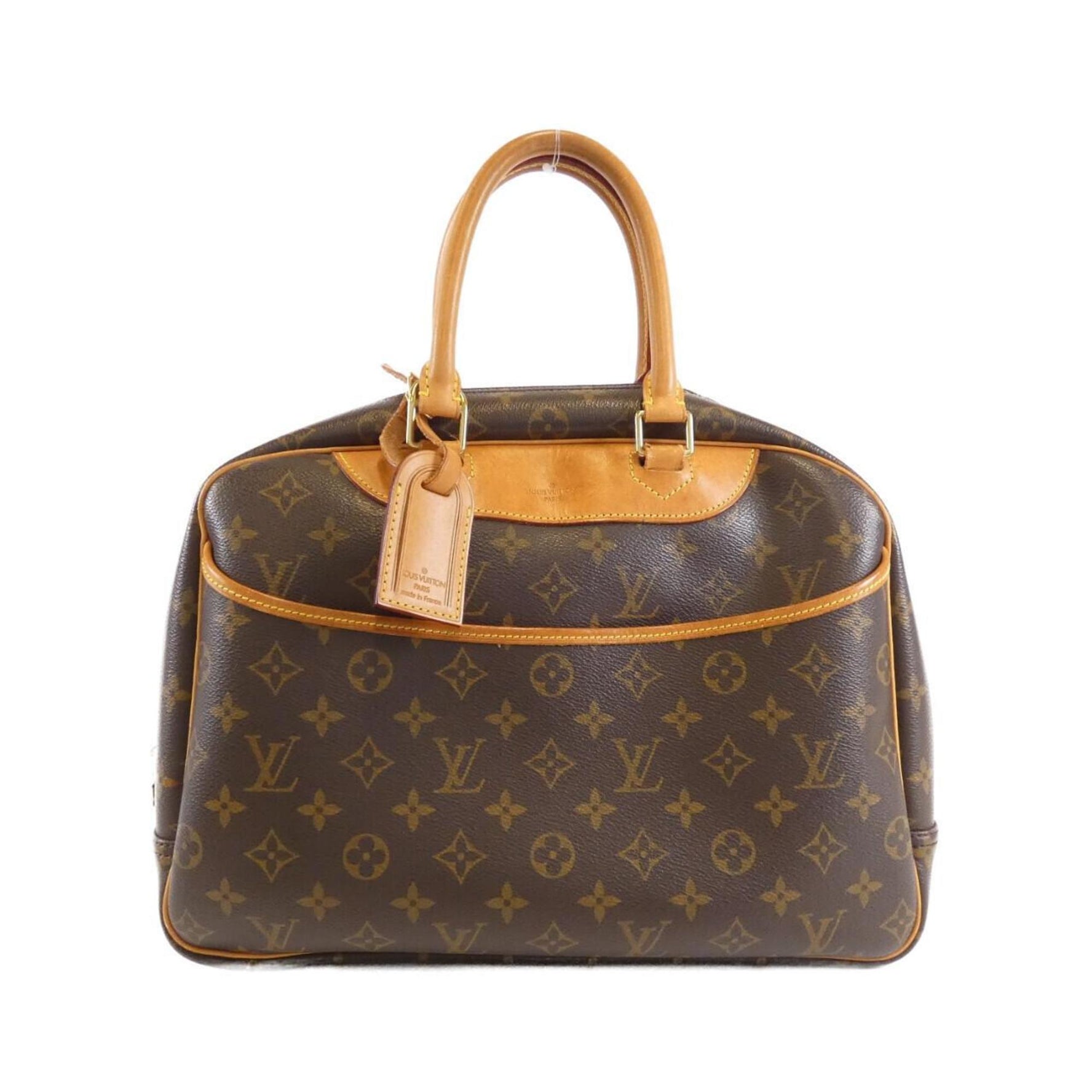 Louis Vuitton Monogram Bowling Vanity Handbag