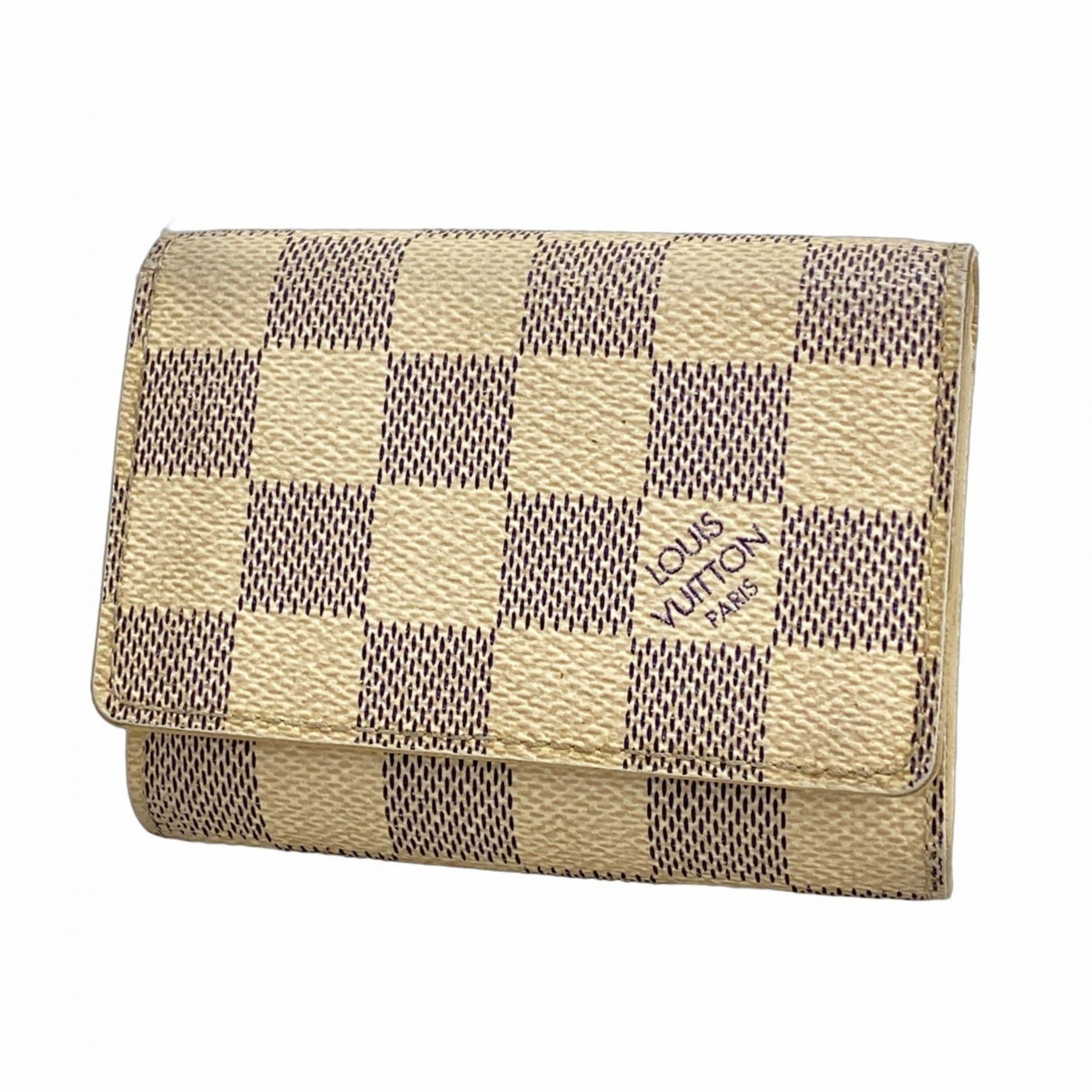 Louis Vuitton Damier Azur Envelope Carte de Visite Card Case