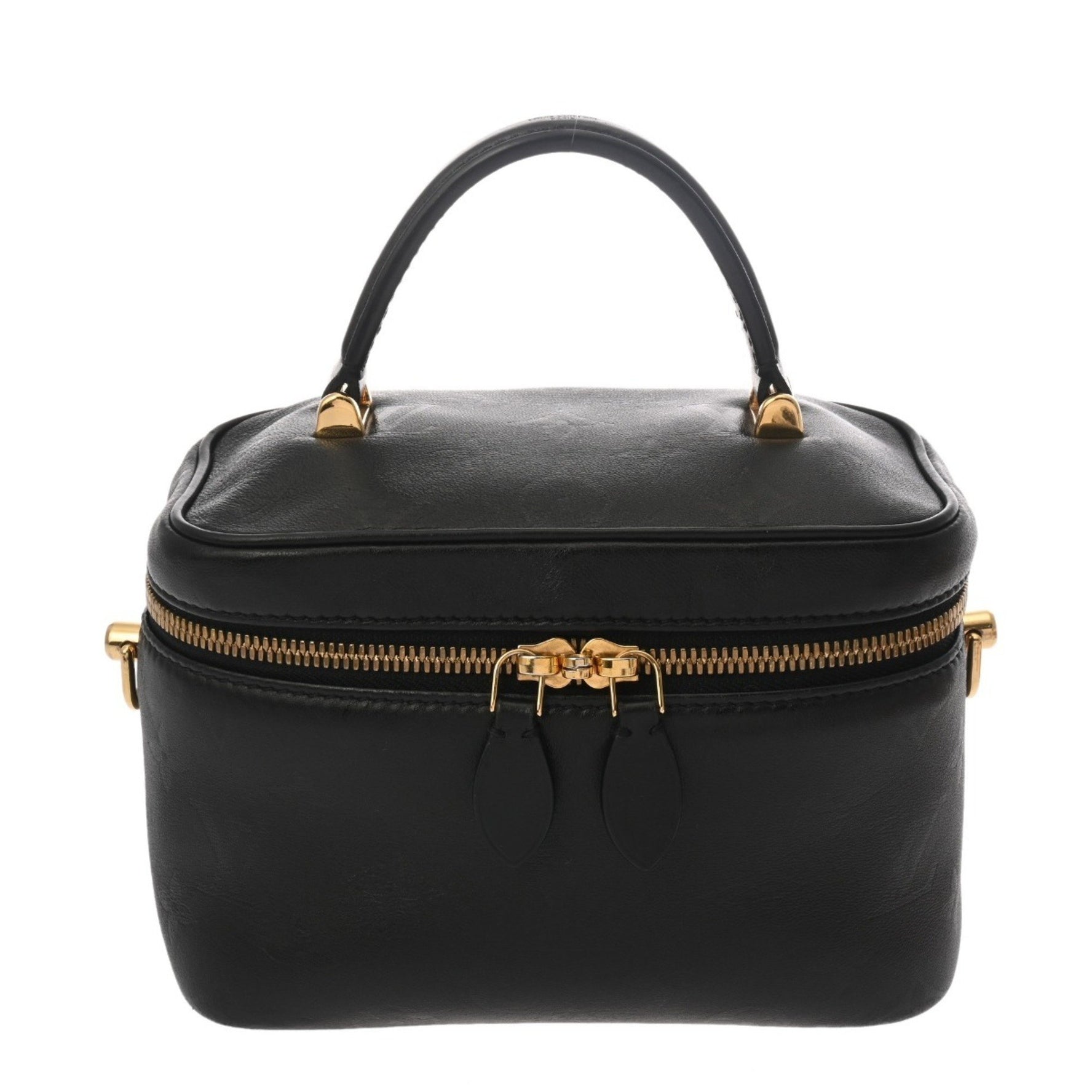 LOUIS VUITTON Monogram Ink Vanity PM Noir Leather Bag