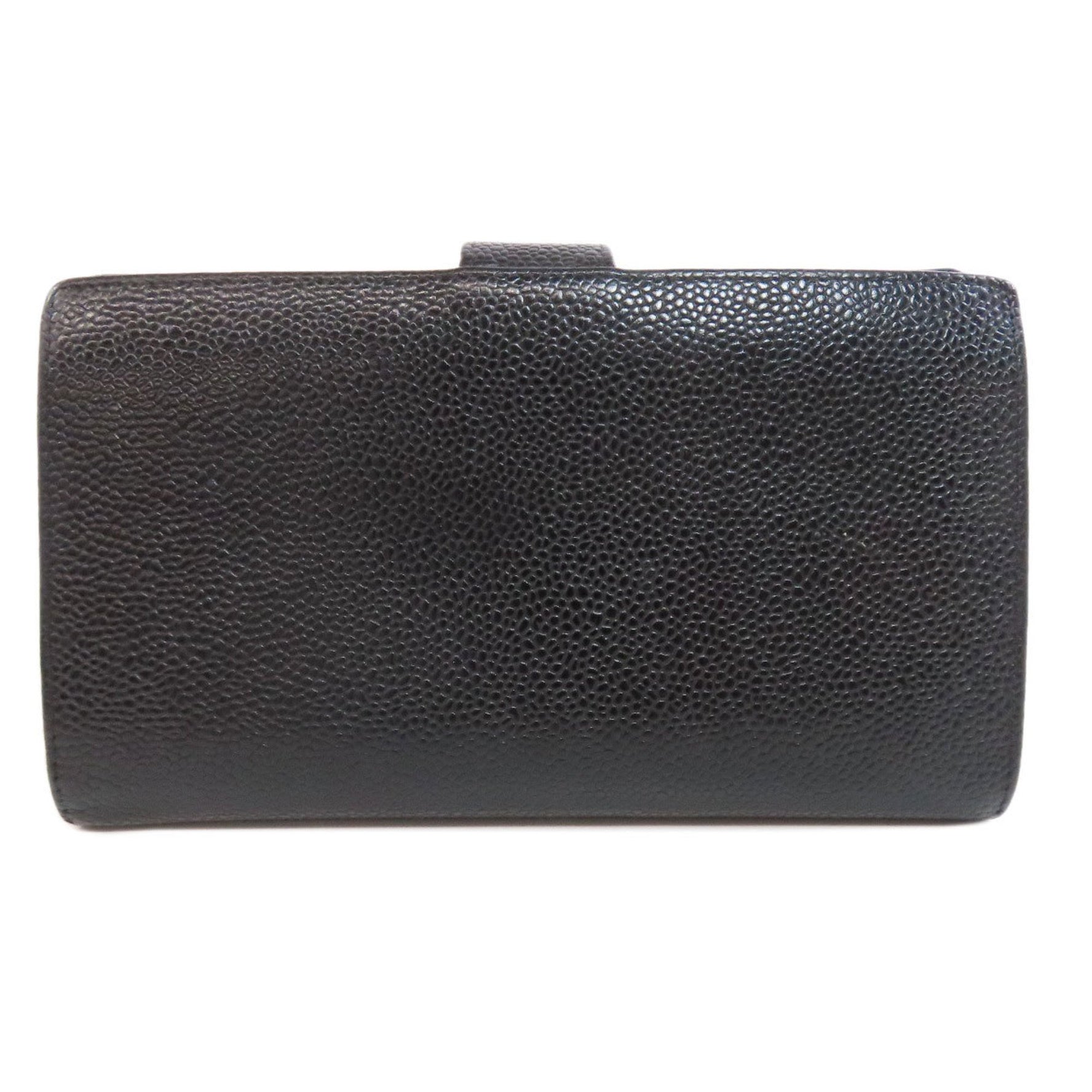 Chanel Coco Mark Wallet Long Caviar Skin