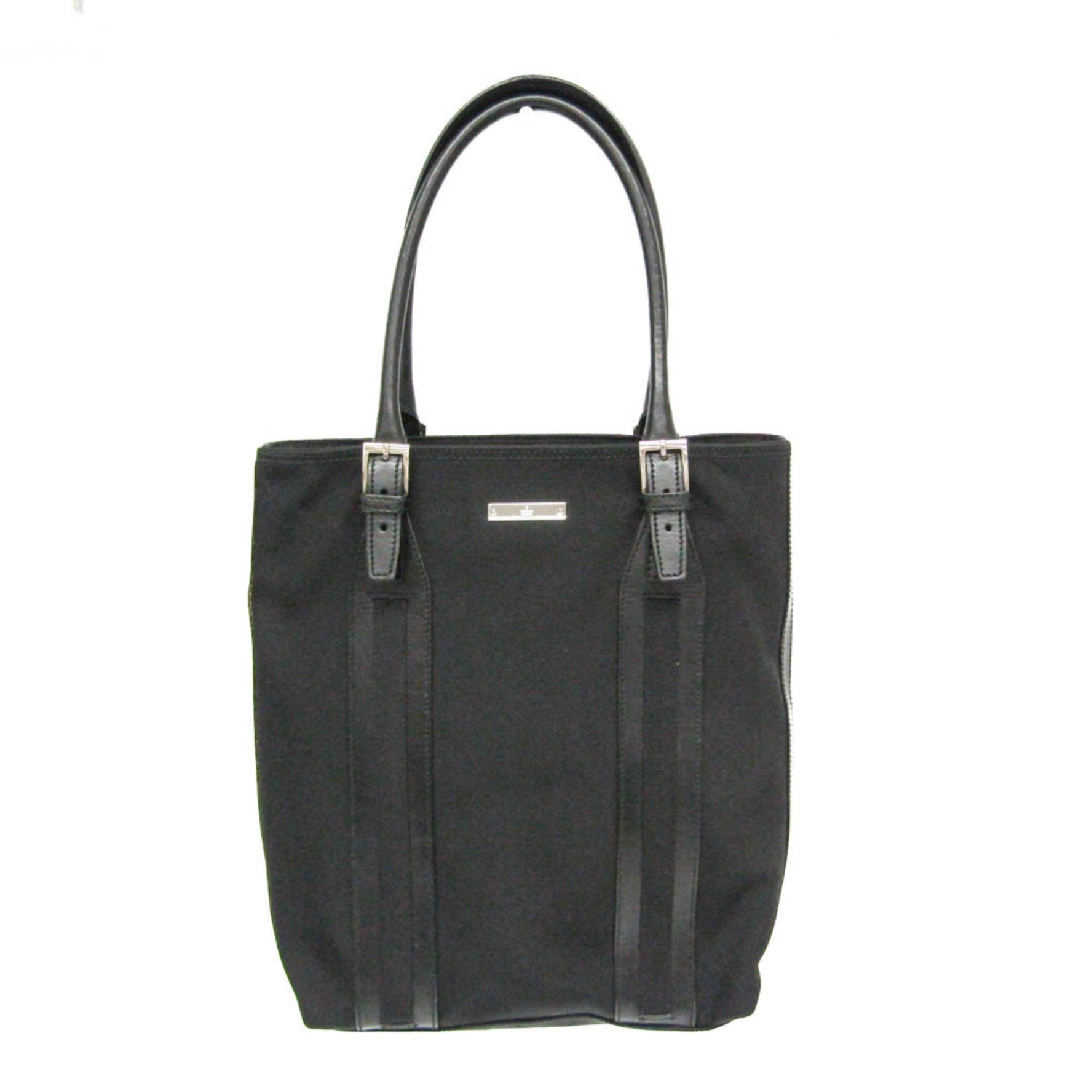 Gucci 019 0451 Leather,Canvas Tote Bag