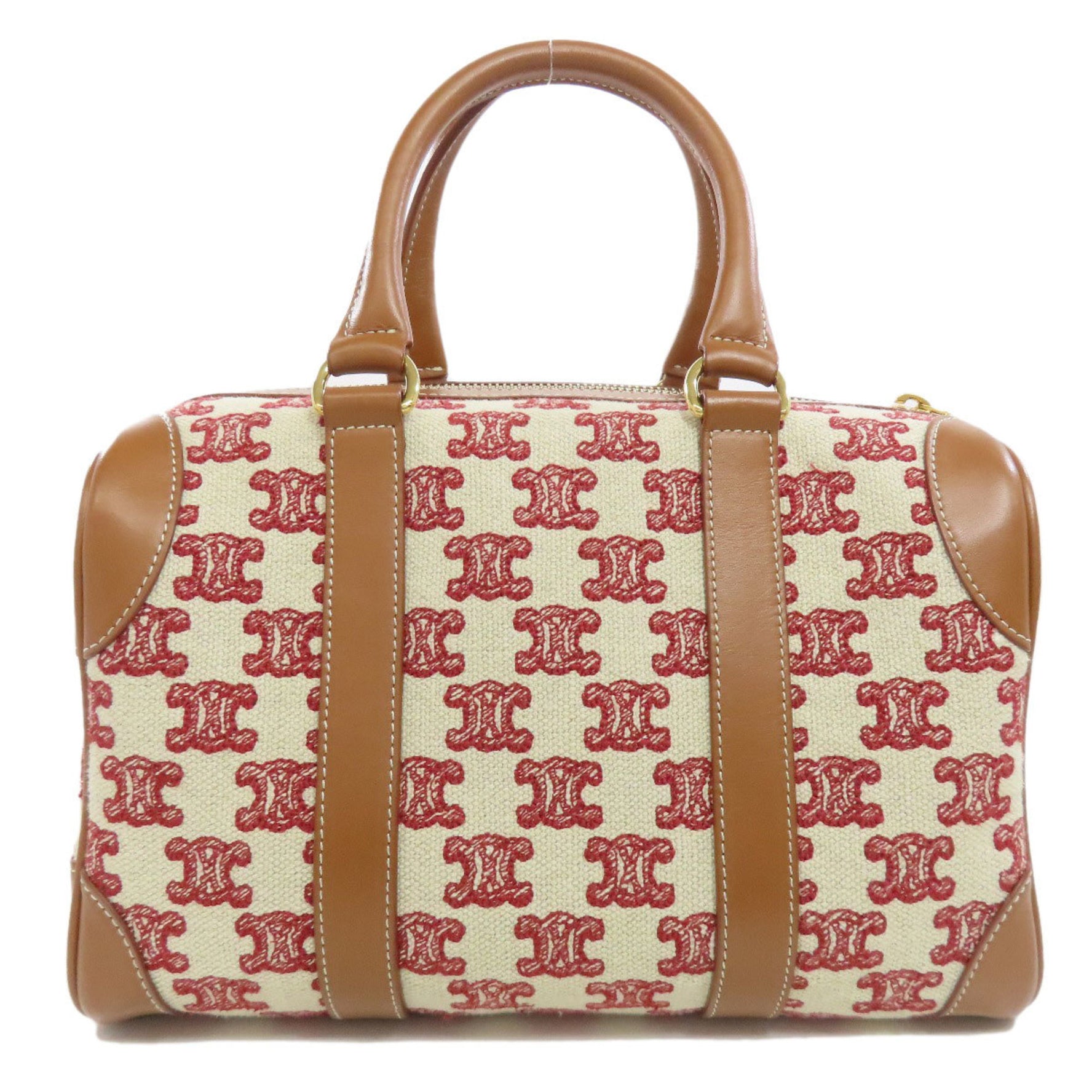 Celine Triomphe Boston Bag Canvas