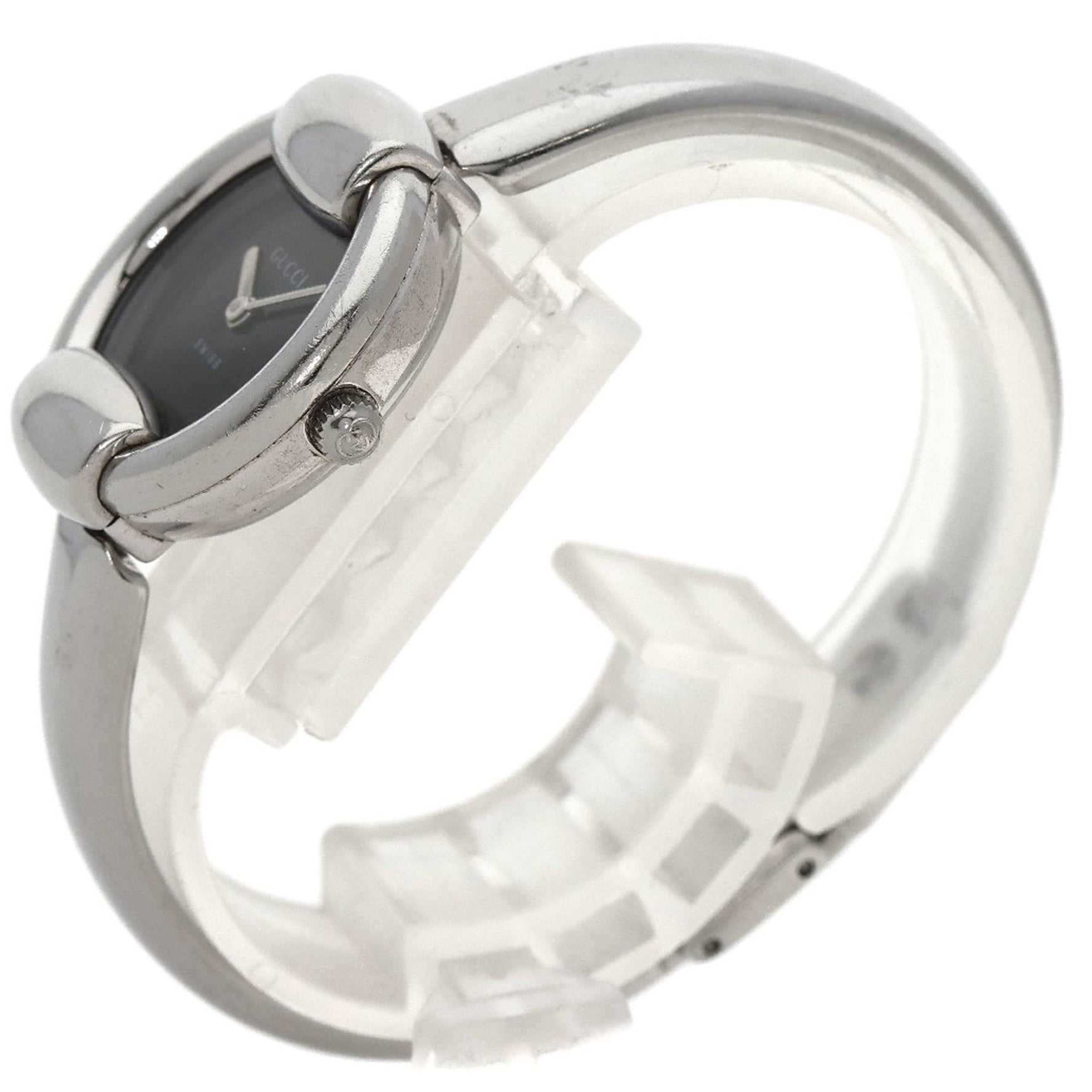 Gucci Bangle Watch Stainless Steel SS Ladies