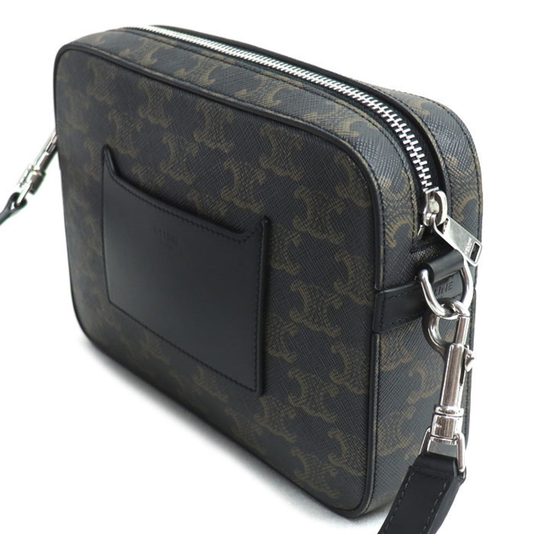 CELINE Triomphe Canvas Small Shoulder Bag