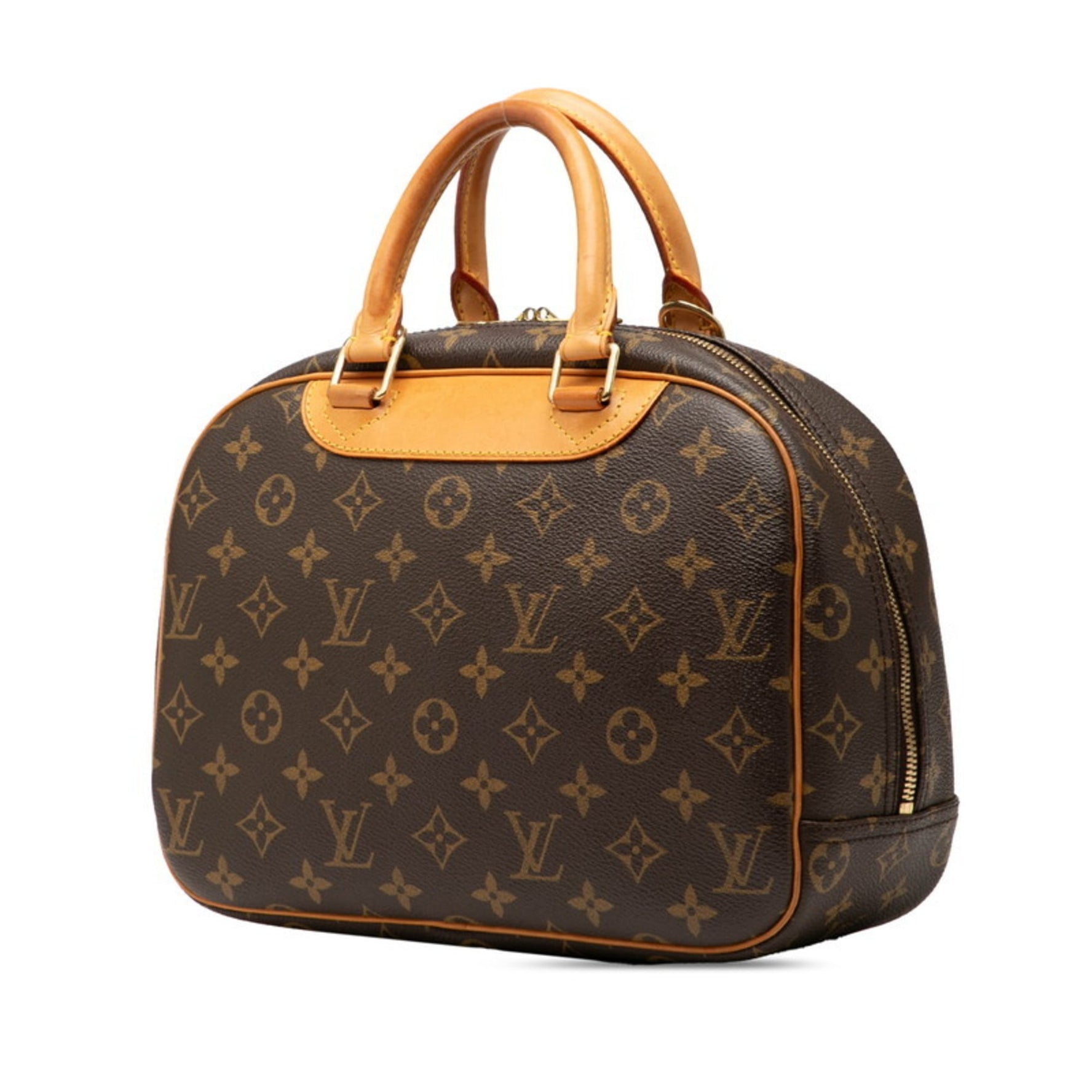 Louis Vuitton Monogram Trouville Handbag Leather LOUIS VUITTON