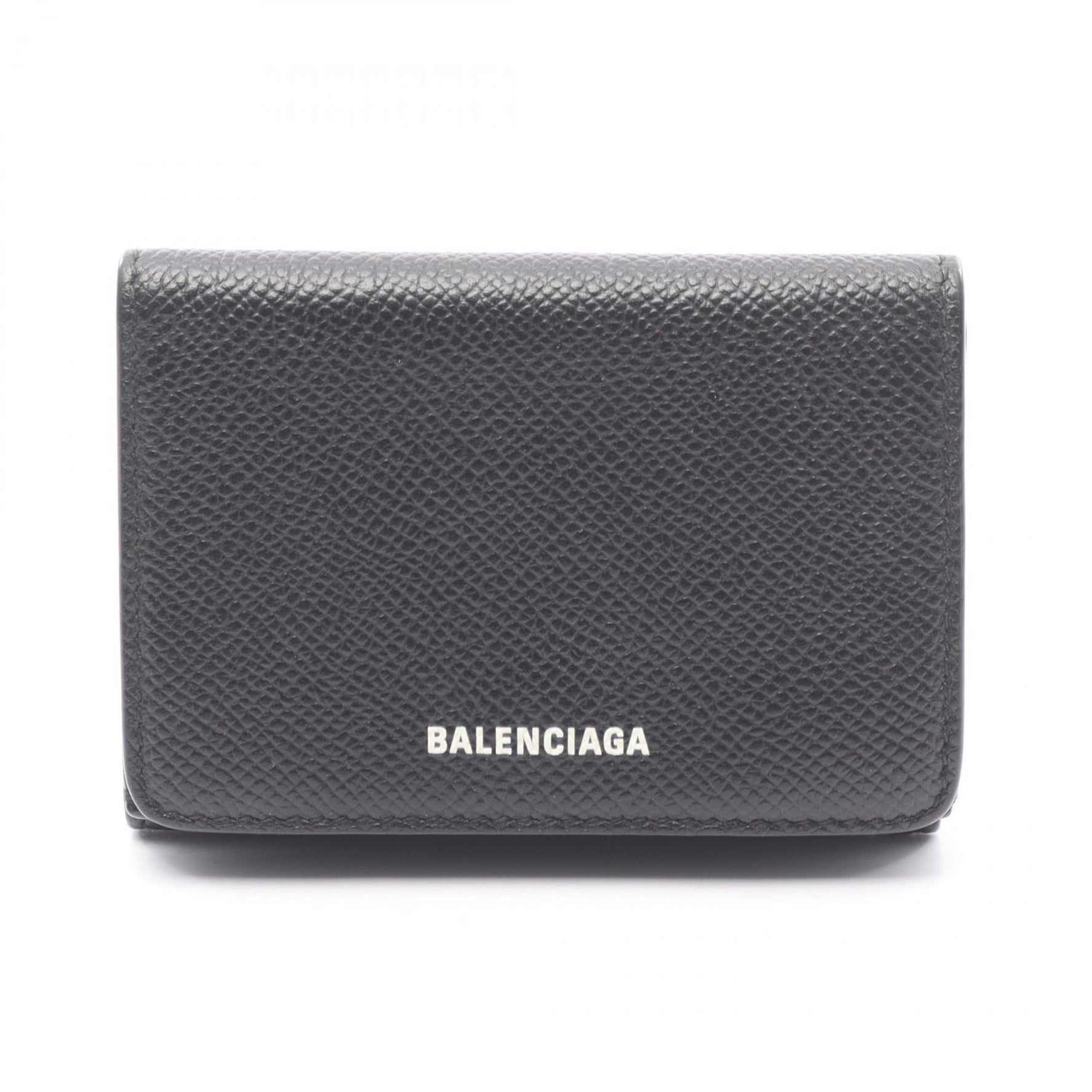 Balenciaga VILLE Tri-fold Wallet, Leather