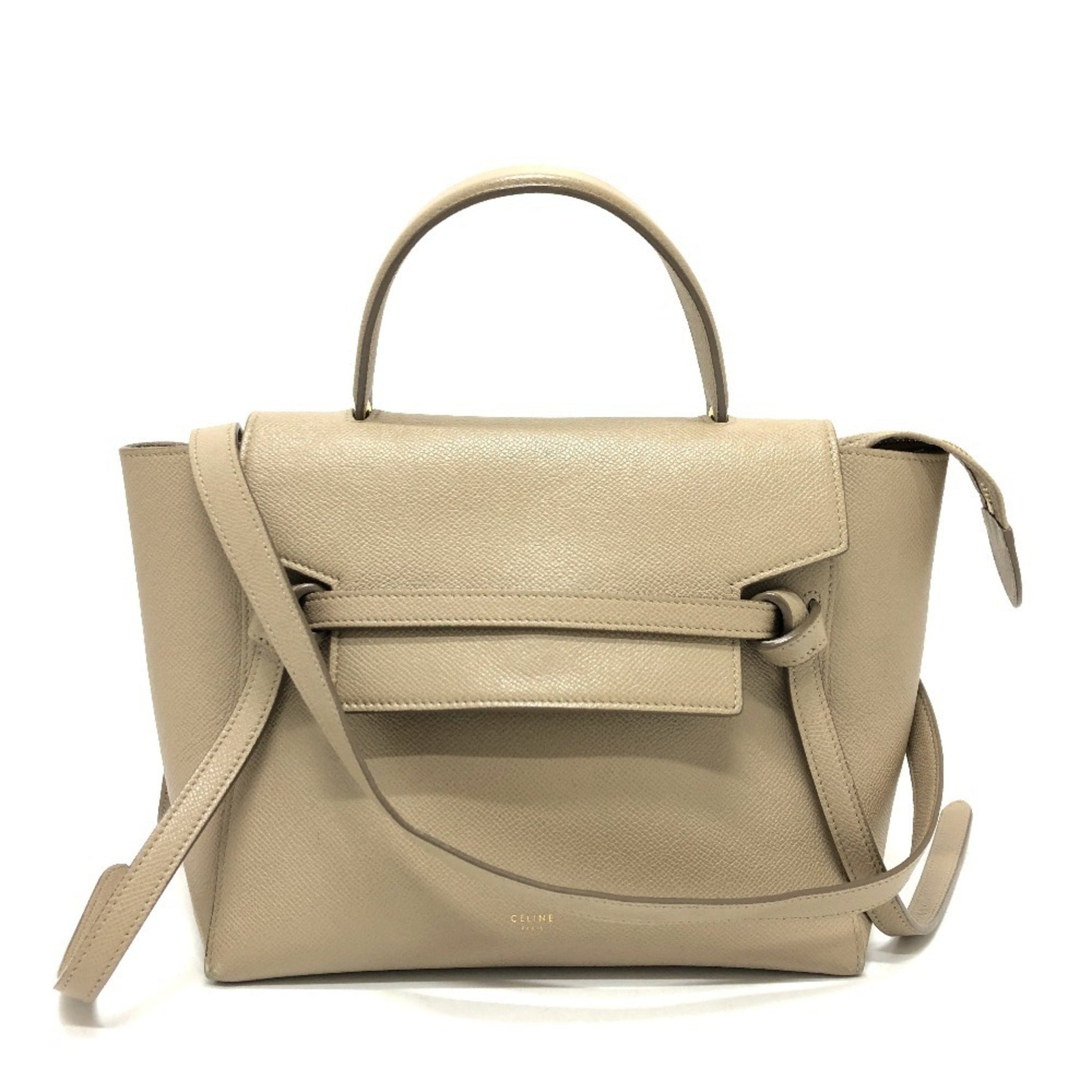 CELINE Belt Bag Micro Shoulder Handbag Leather