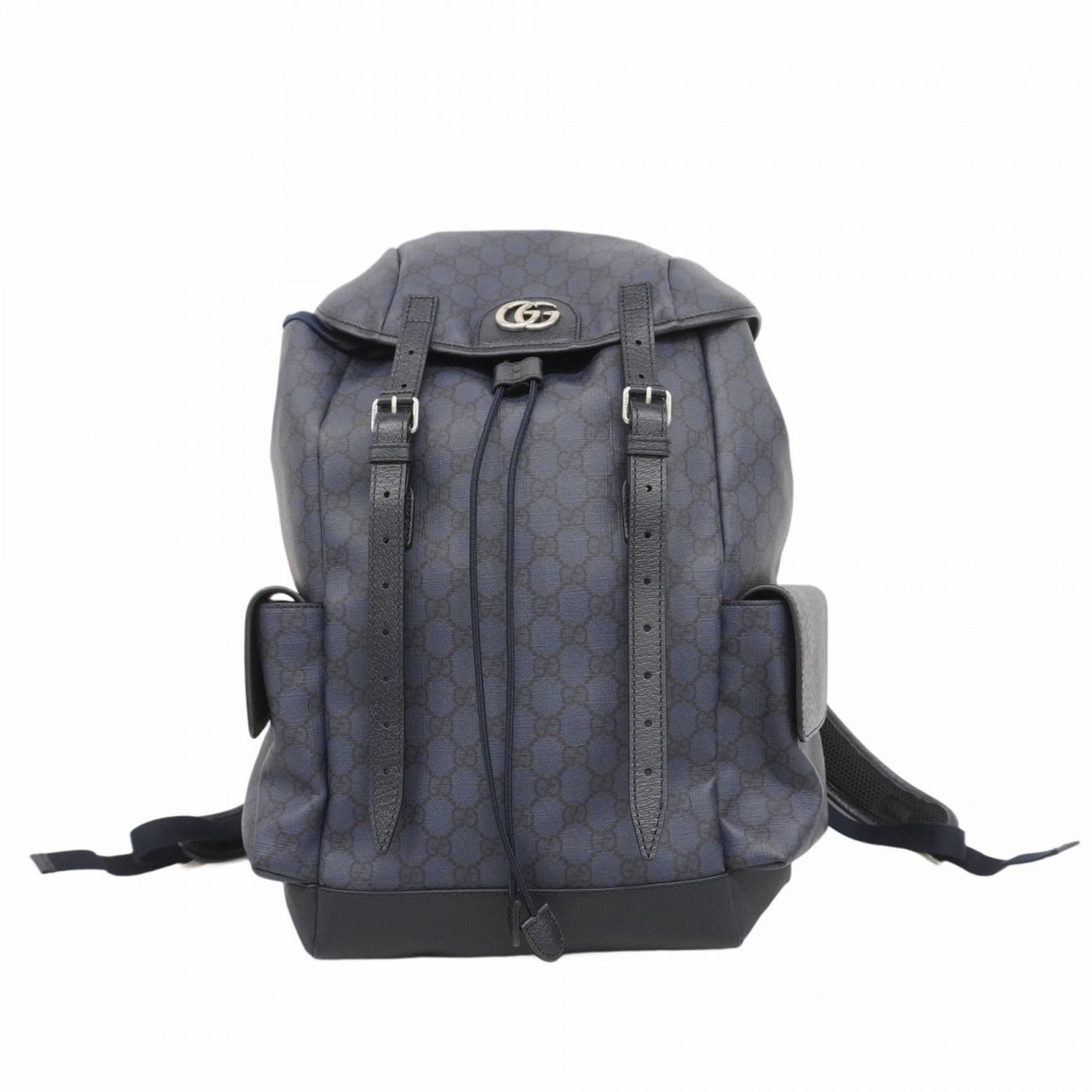 Gucci GG Marmont/GG Supreme Backpack Navy/Black