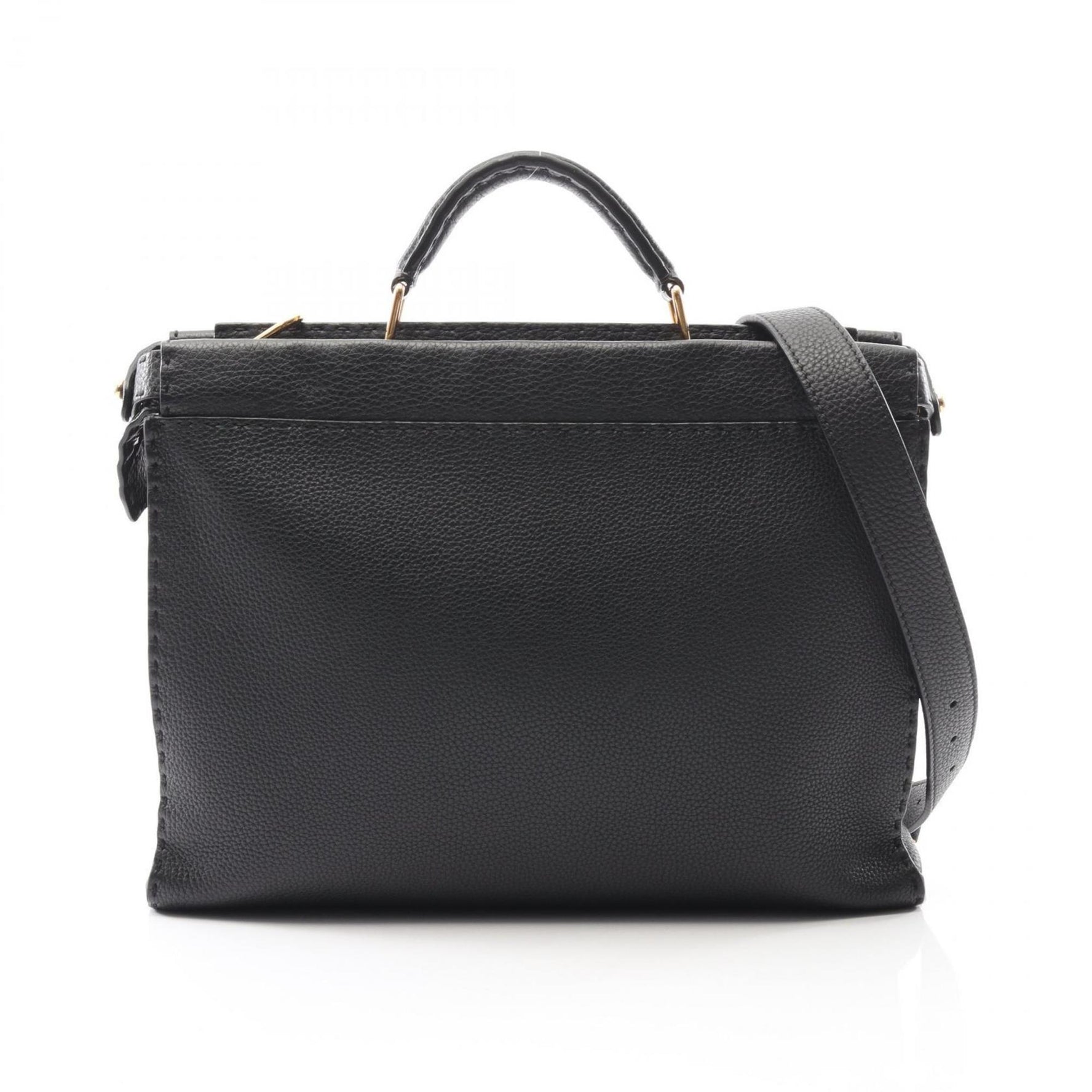 Fendi Peekaboo Fit Business Bag, Leather