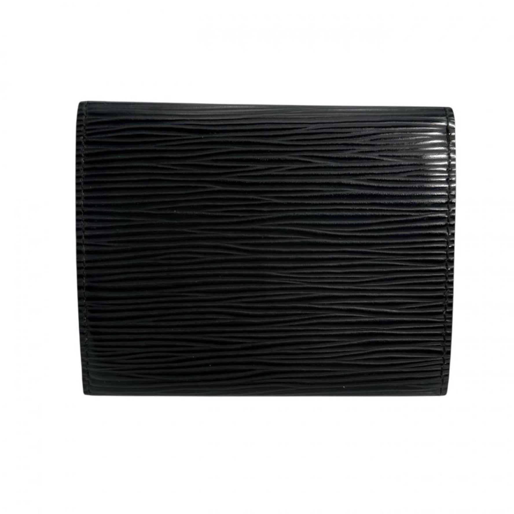 Louis Vuitton Business Card Holder/Card Case Holder Epi Envelope Carte de Visite Leather Noir