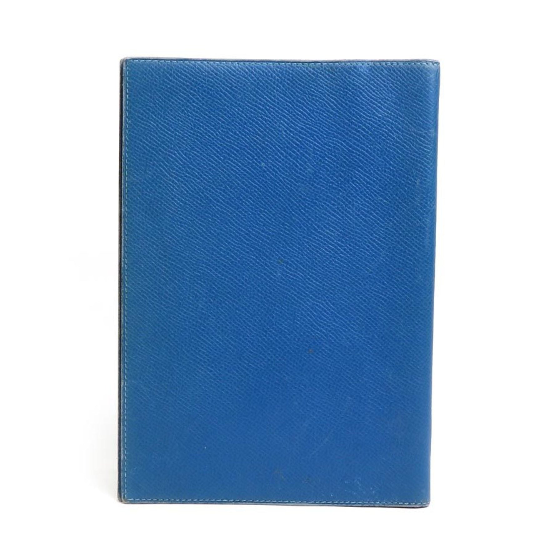 Hermes notebook cover leather men's