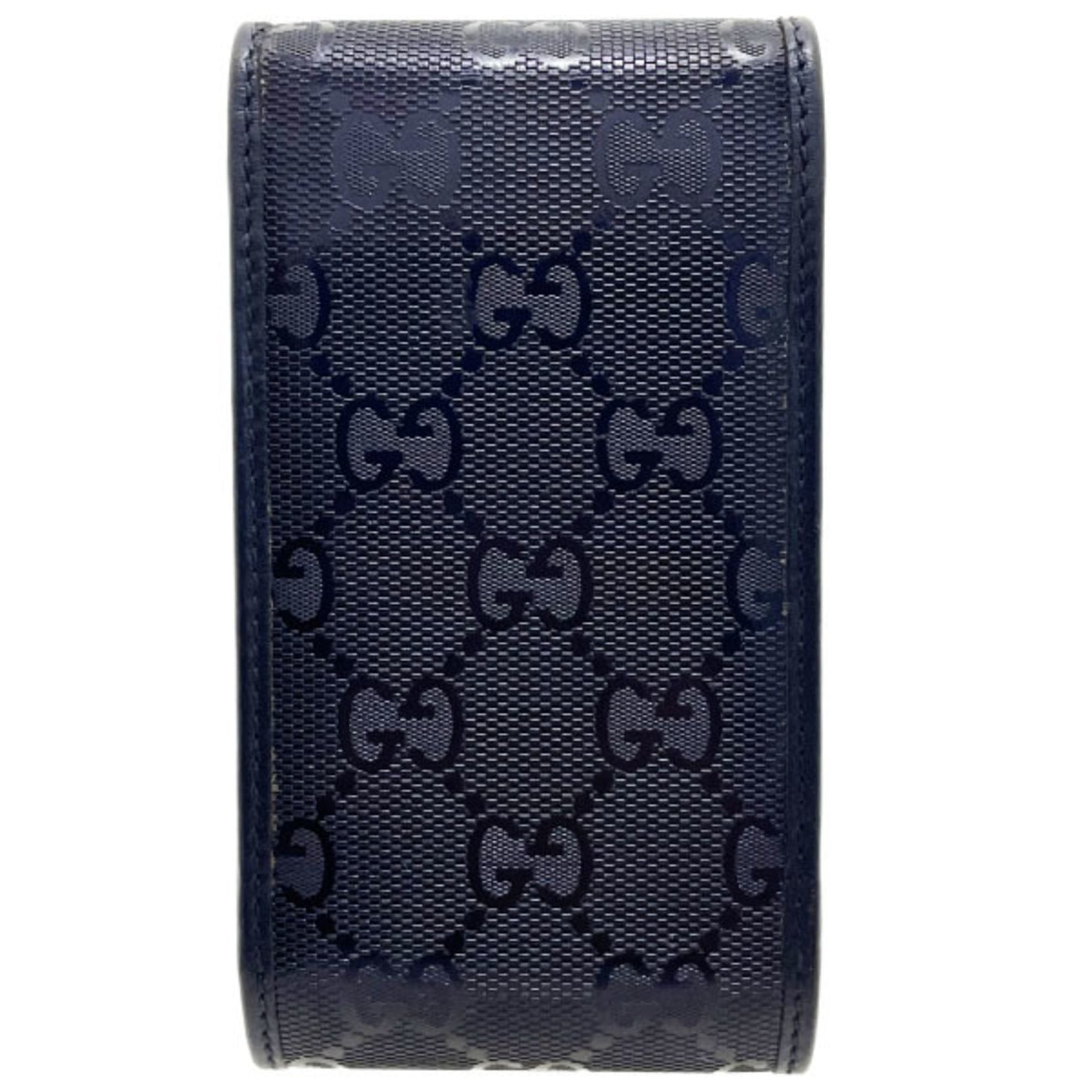Gucci Cigarette Case GG Imprime PVC Leather Navy iQOS