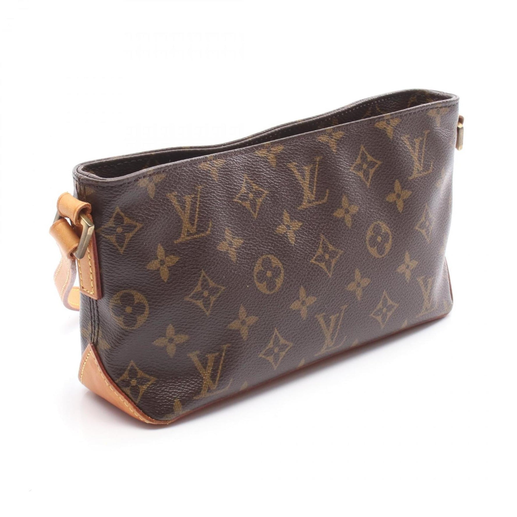 Louis Vuitton Trotter Monogram Shoulder Bag, Coated Canvas and Leather