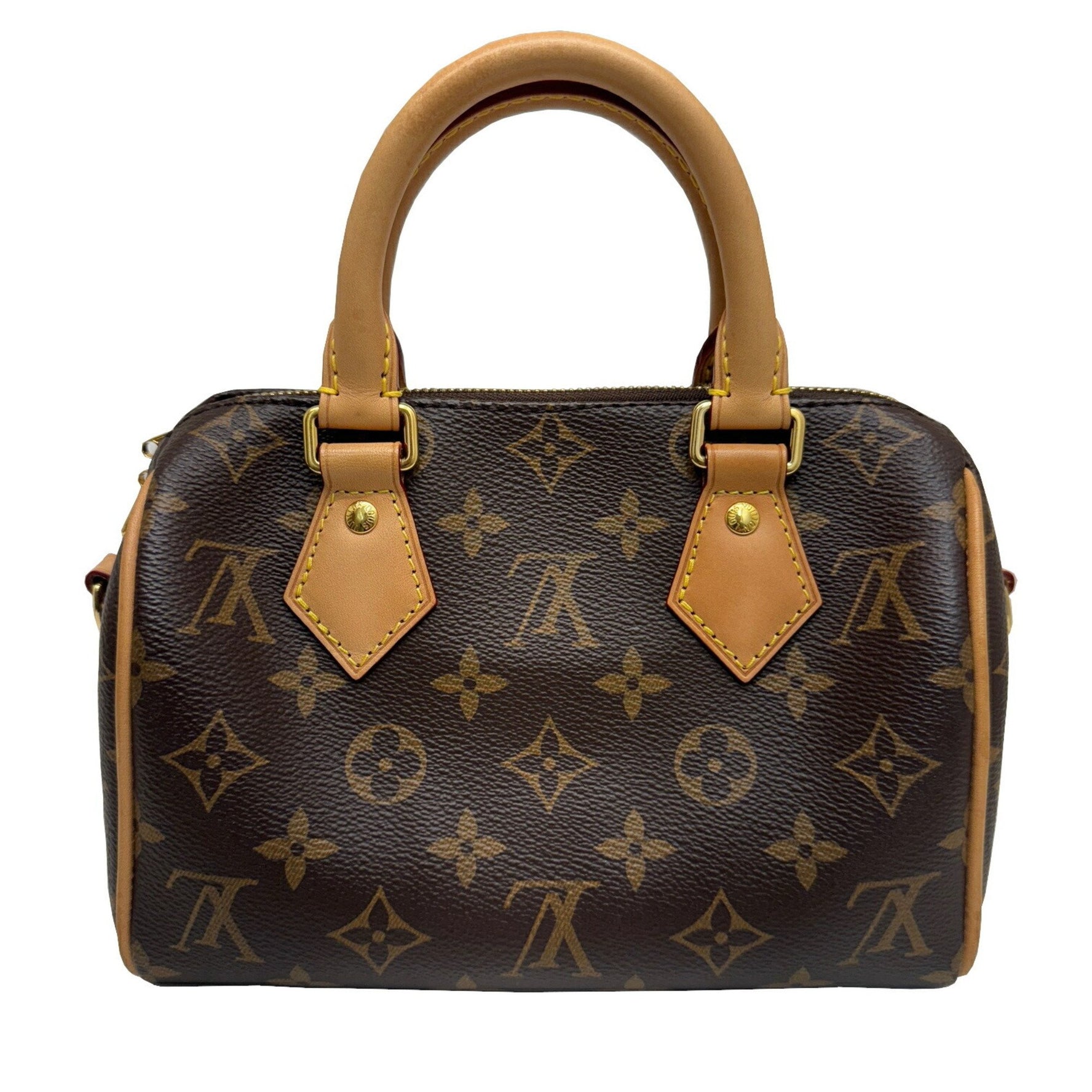 LOUIS VUITTON Louis Vuitton Speedy Bandouliere 20 Monogram Handbag Leather RFID Tag