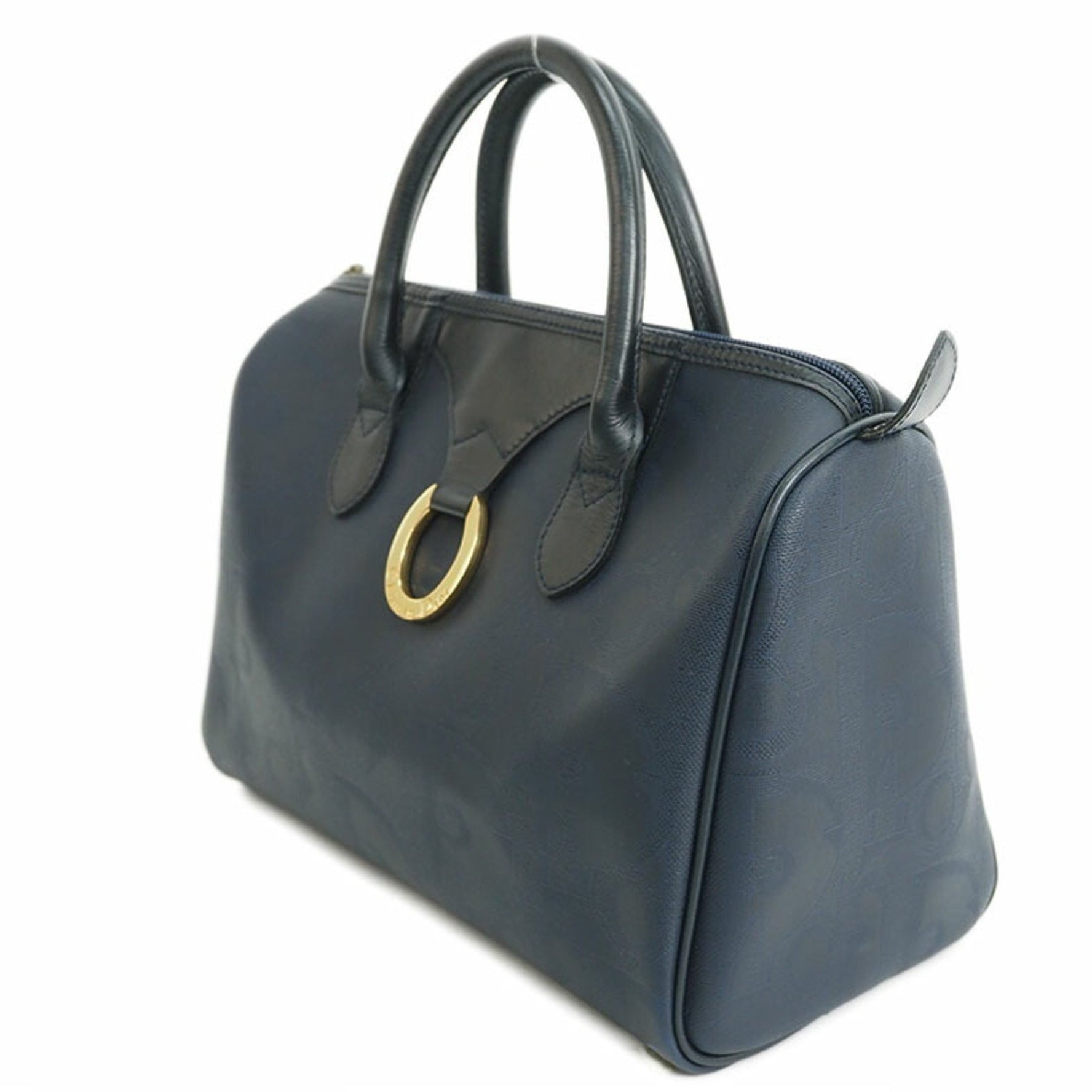 Christian Dior Old Trotter Boston Bag PVC Ladies