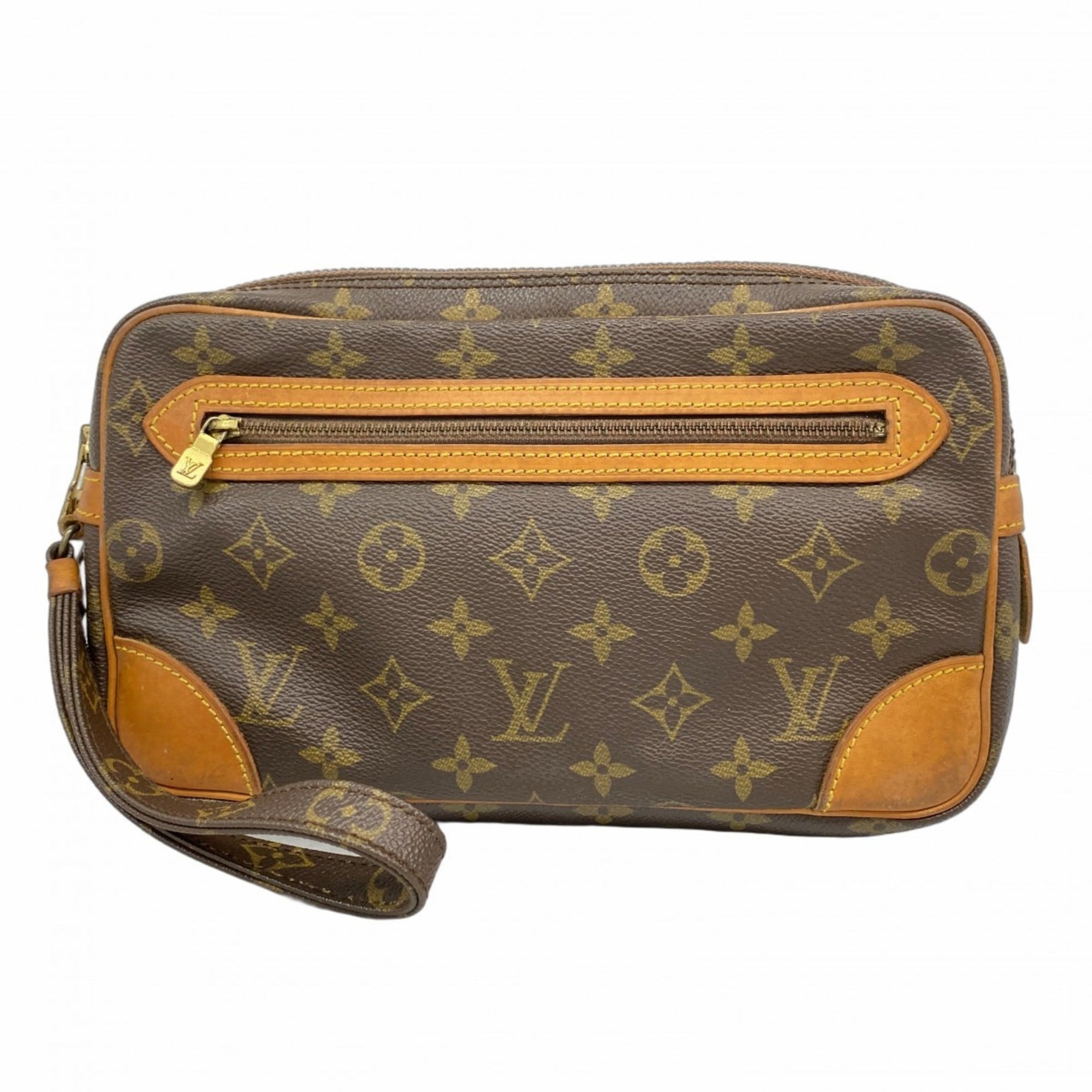 Louis Vuitton Monogram Marly Dragonne GM Clutch Bag