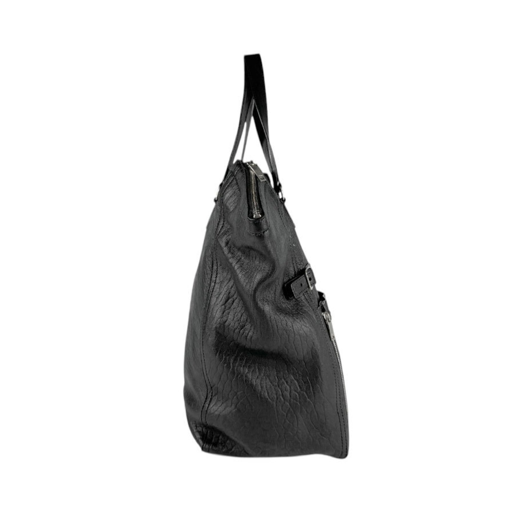 Saint Laurent handbag leather silver