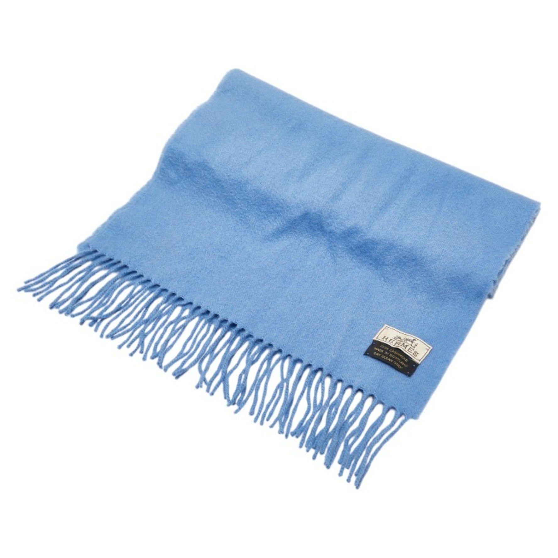 Hermes embroidered scarf cashmere