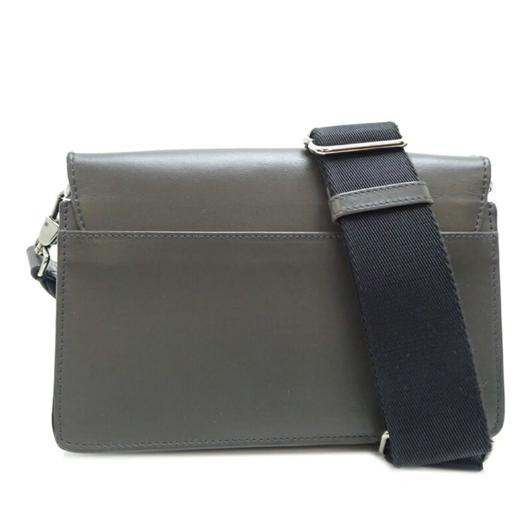 Burberry Horseferry Shoulder Bag PVC Coated Canvas