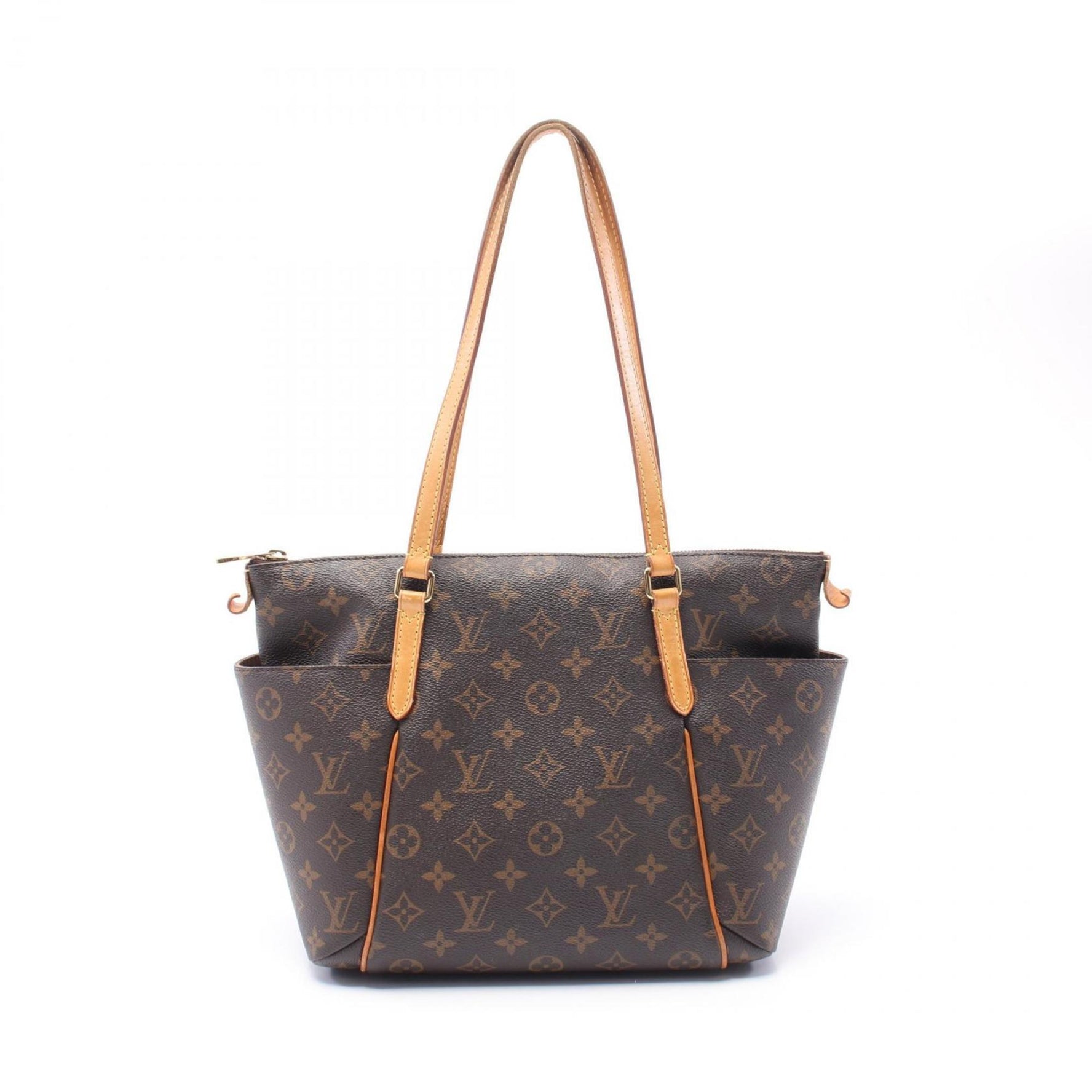 Louis Vuitton Totally PM Tote Bag Coated Canvas Leather Monogram Brown