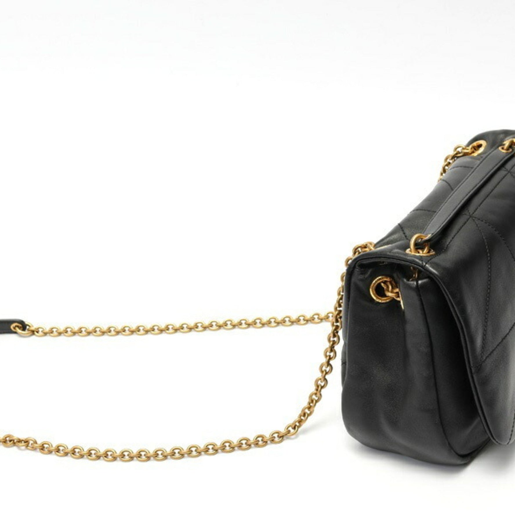 Saint Laurent Jamie Small Chain Shoulder Bag Leather