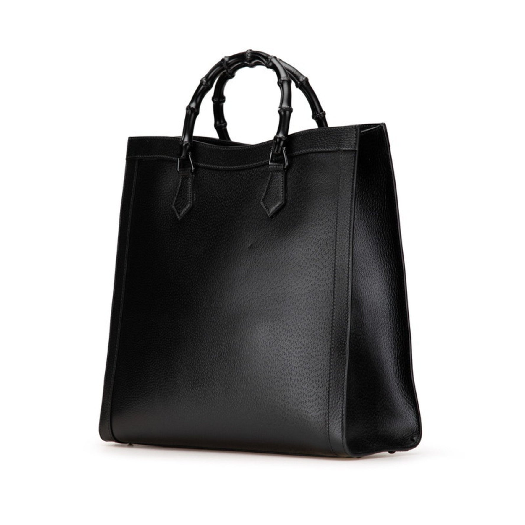 Gucci Bamboo Diana Large Sherry Line Tote/Shoulder Bag, Leather