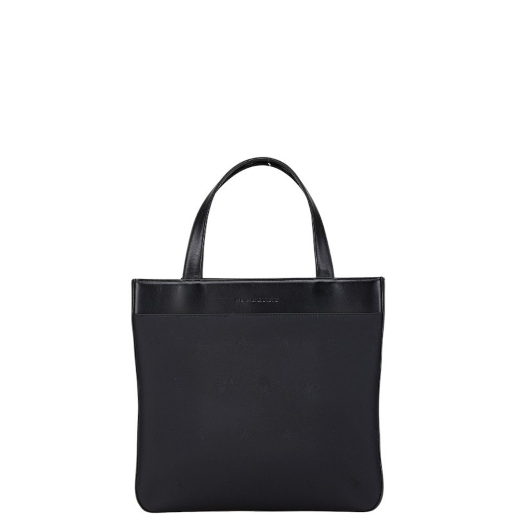 Burberry Horse Logo Handbag in Nylon and Leather