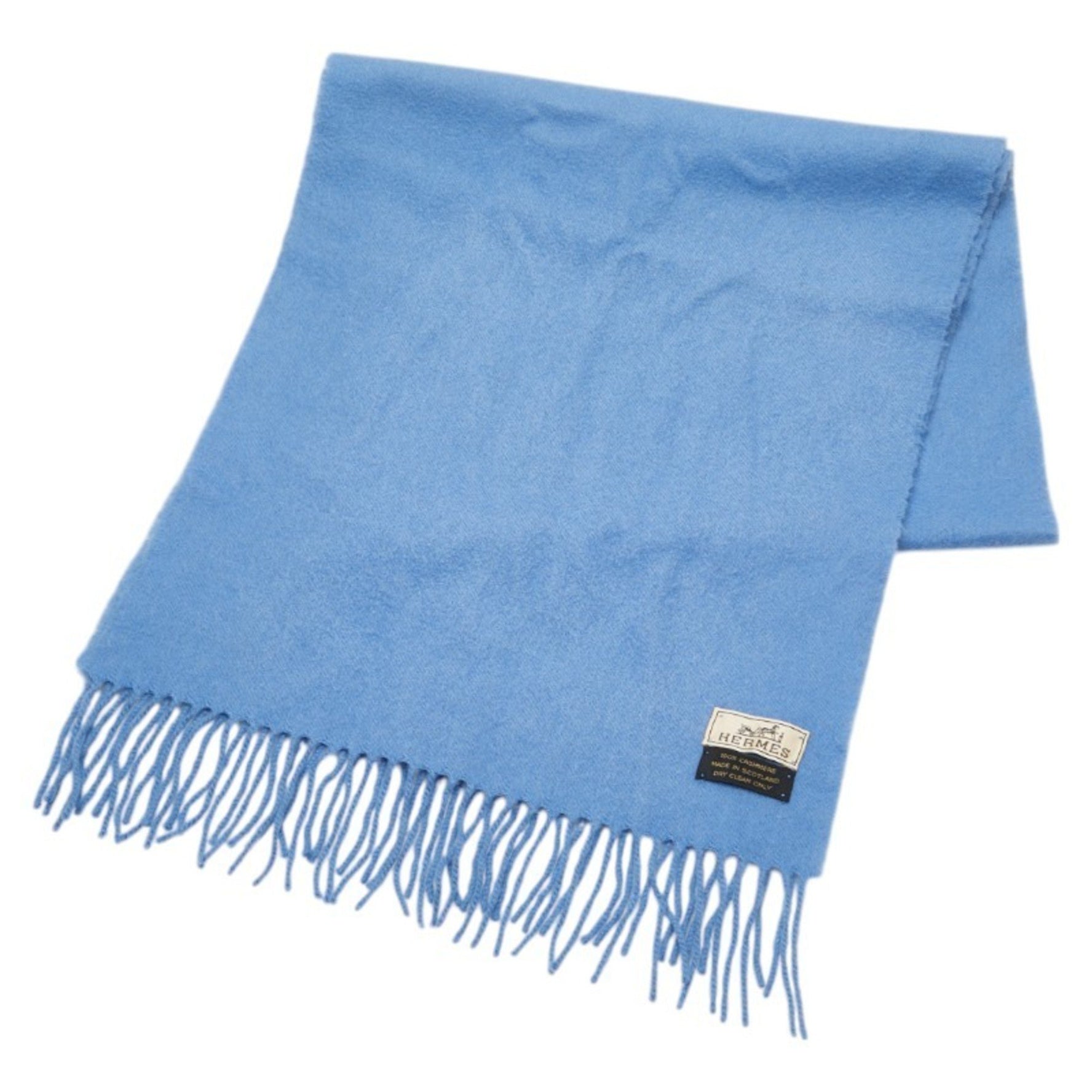 Hermes embroidered scarf cashmere