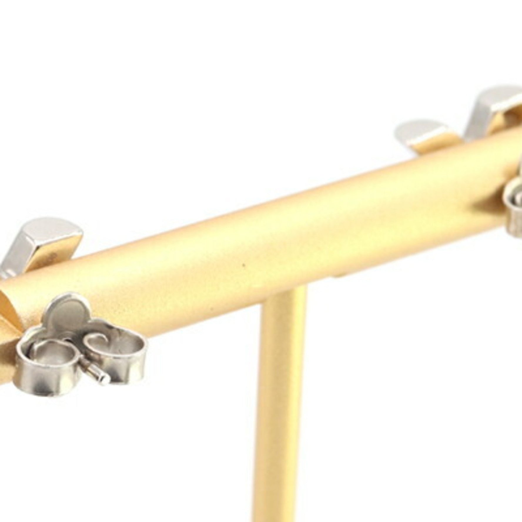 Louis Vuitton Essential V Earrings Metal Studs