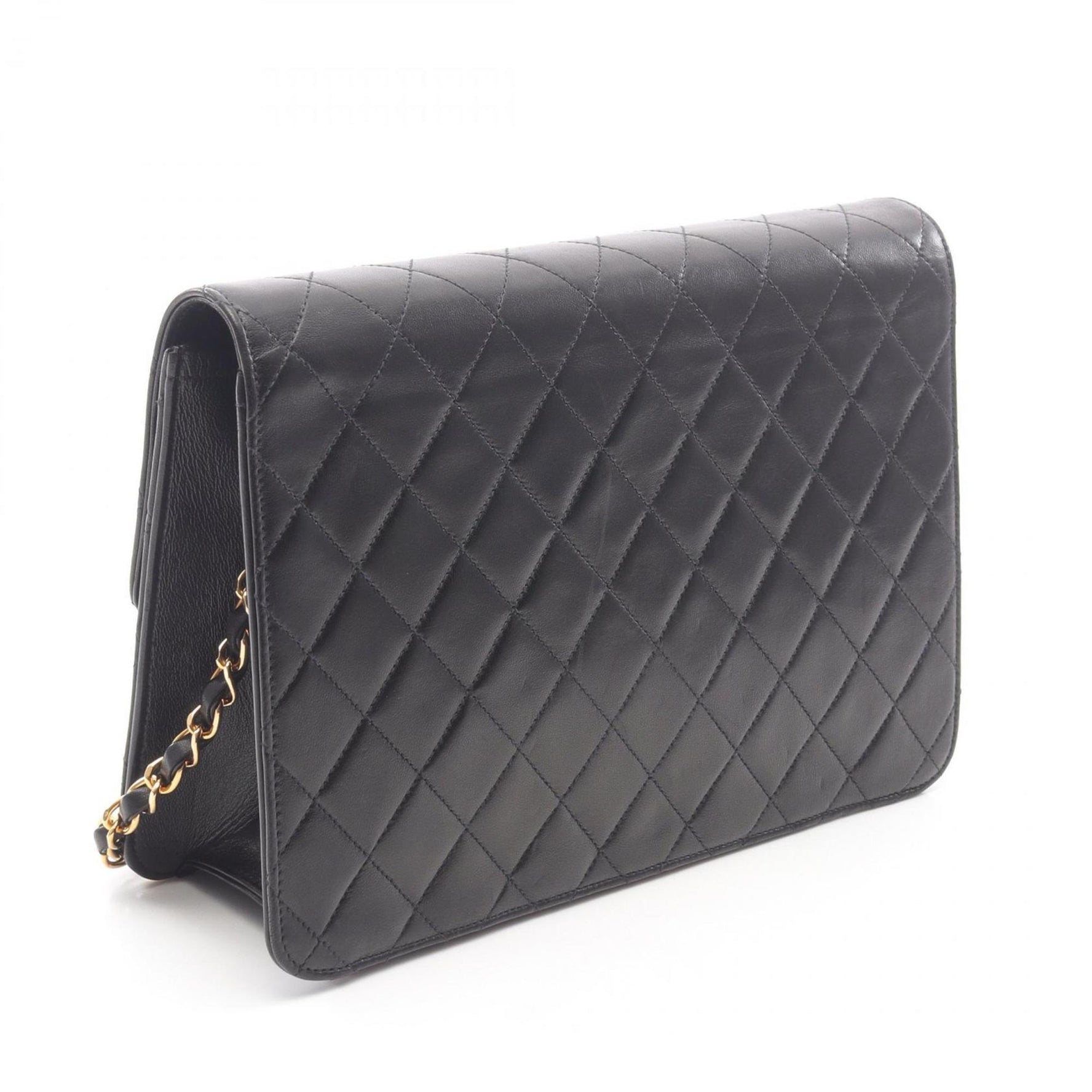CHANEL Matelasse Shoulder Bag, Lambskin Leather