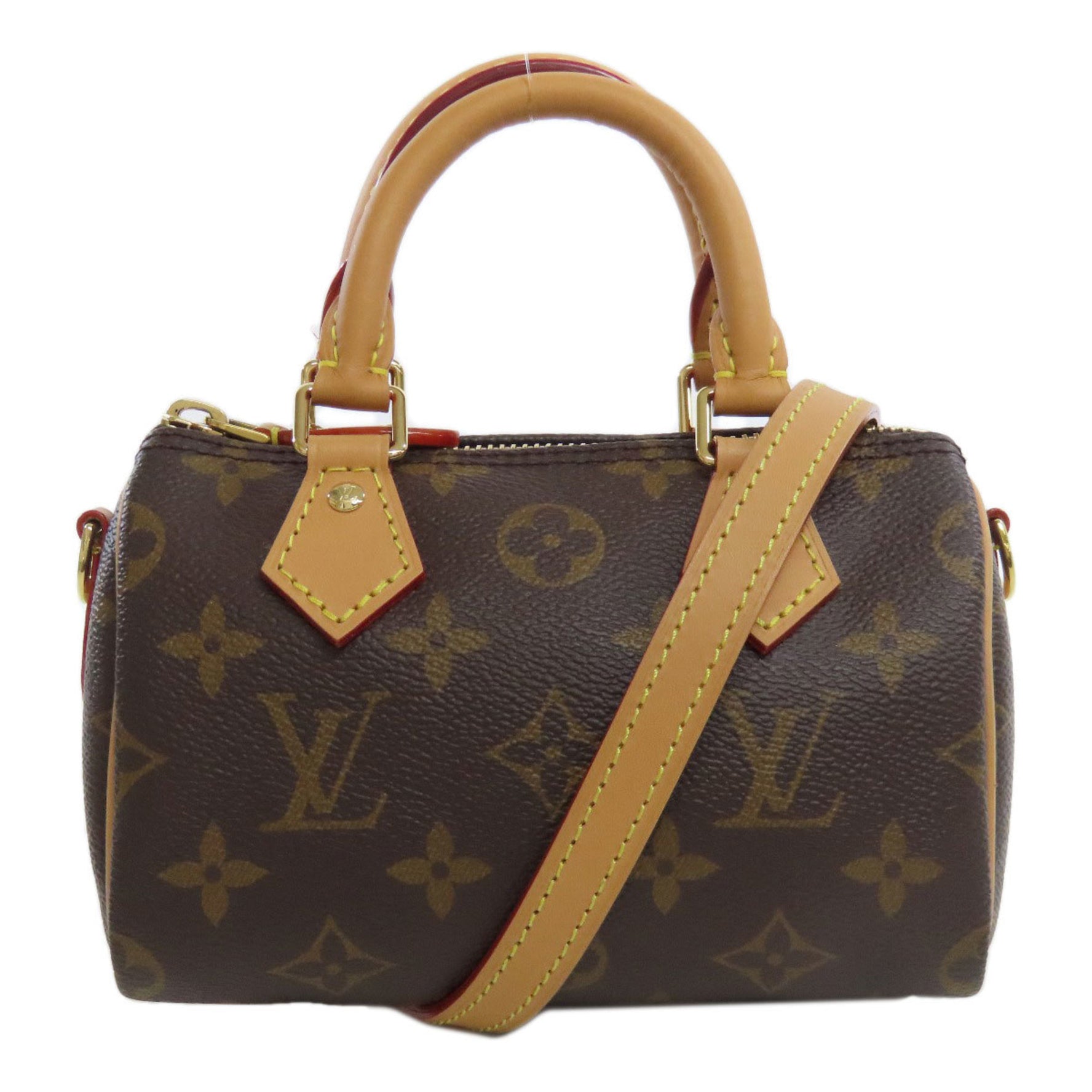 Louis Vuitton Nano Speedy Tote Bag Monogram Canvas